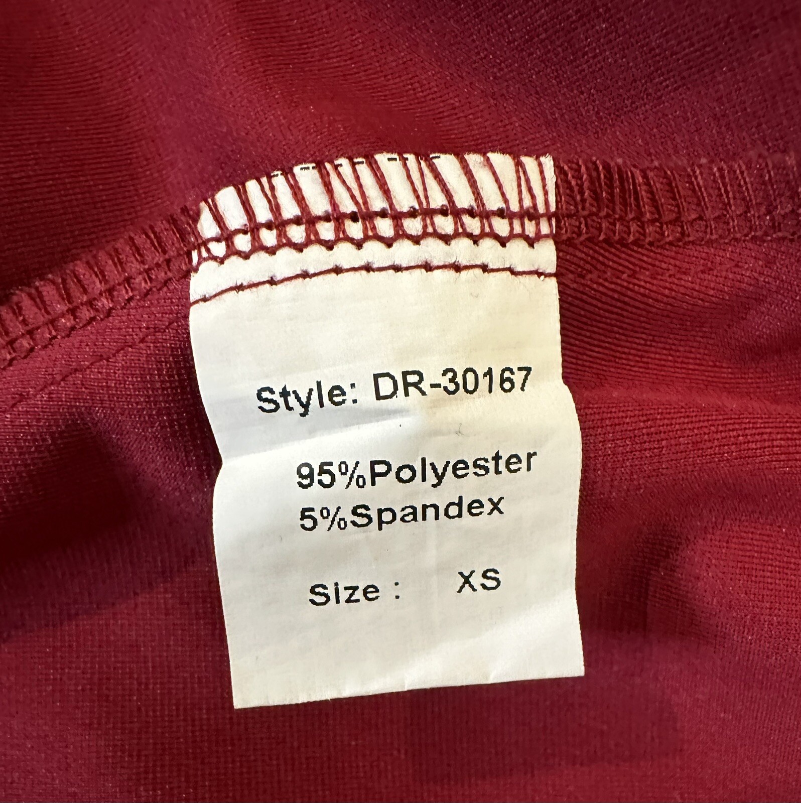 Pink Martini On The Boardwalk Burgundy Dress, Size XS, MSRP $89
