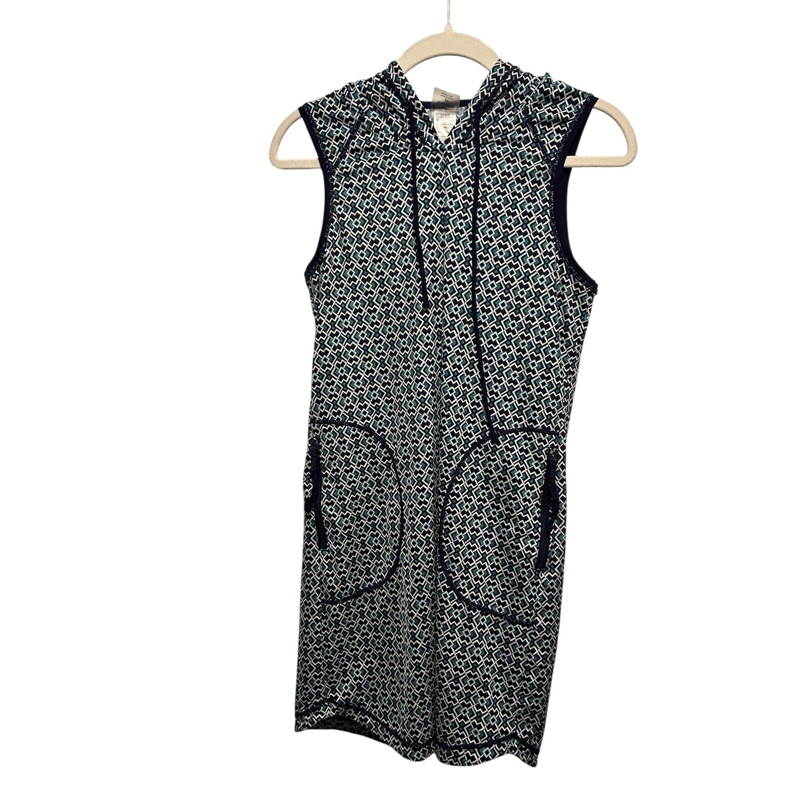 Tommy Bahama Island Active Swim Dress Women’s Coverup Hoodie Spa Vacation Sz S