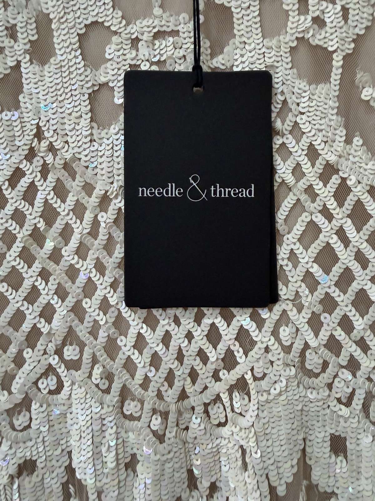 Needle And thread Sequin Dress. Size 12.