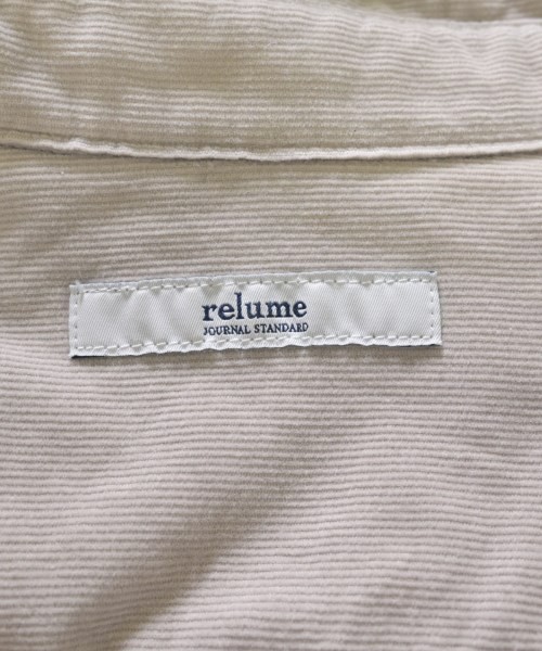 JOURNAL STANDARD relume Shirt Dresses Beige 36(Approx. S) 2200700249060