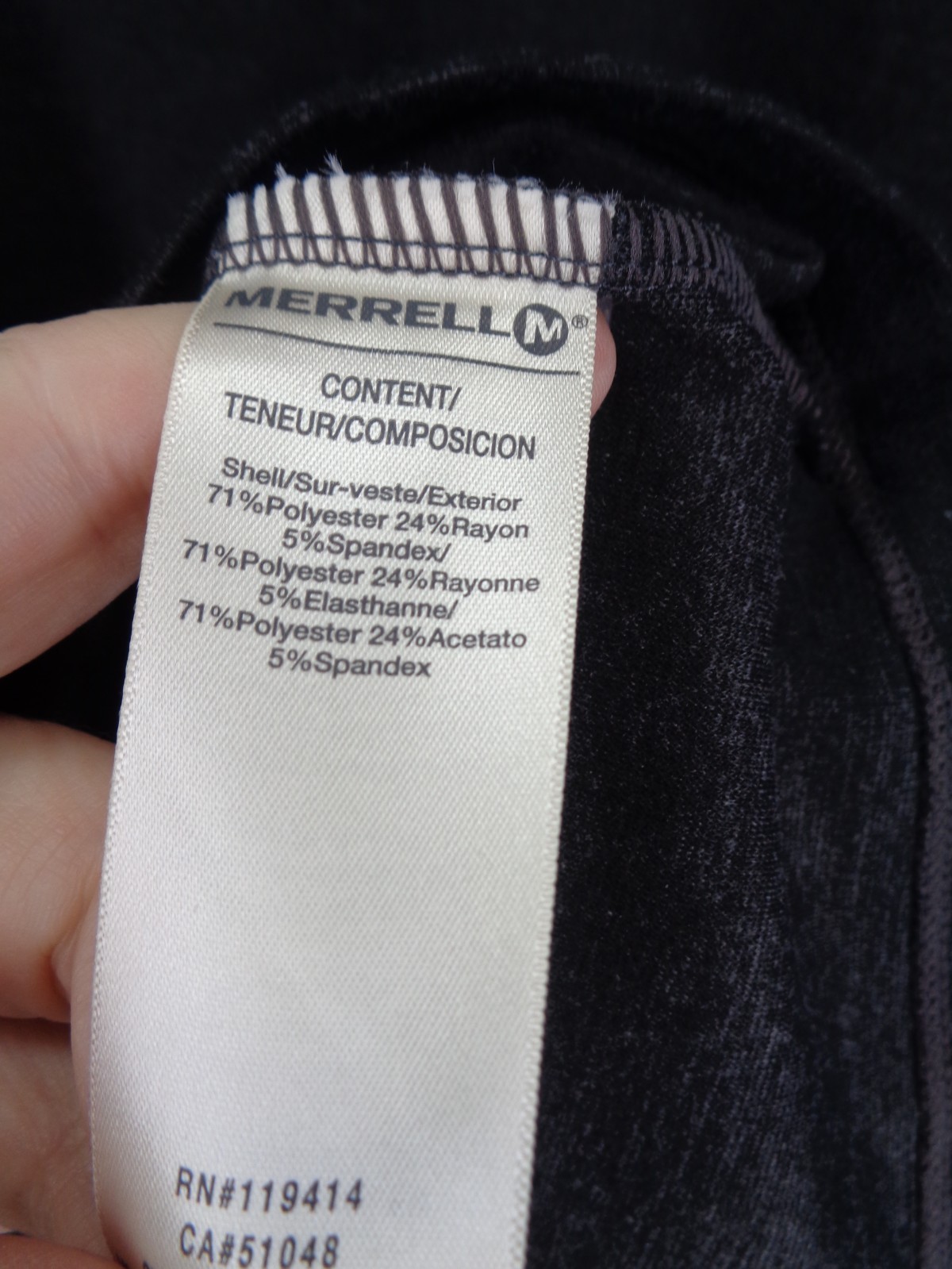 Merrell Indira Mixer Dress Size Medium Elbow Patch Athletic Hiking Outdoor