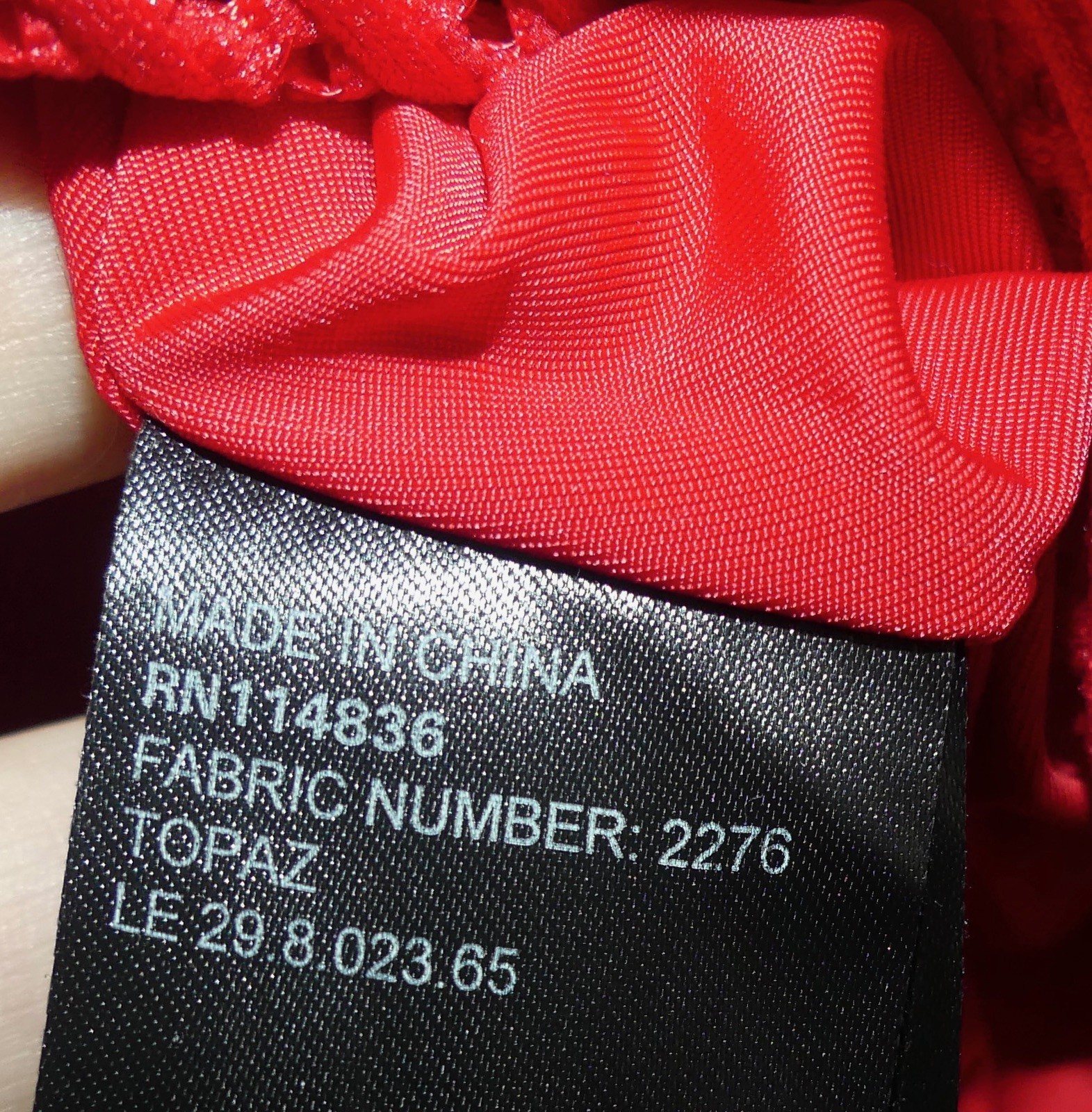 REISS “TOPAZ” RED TEXTURED FIT N FLARE DRESS UK 8