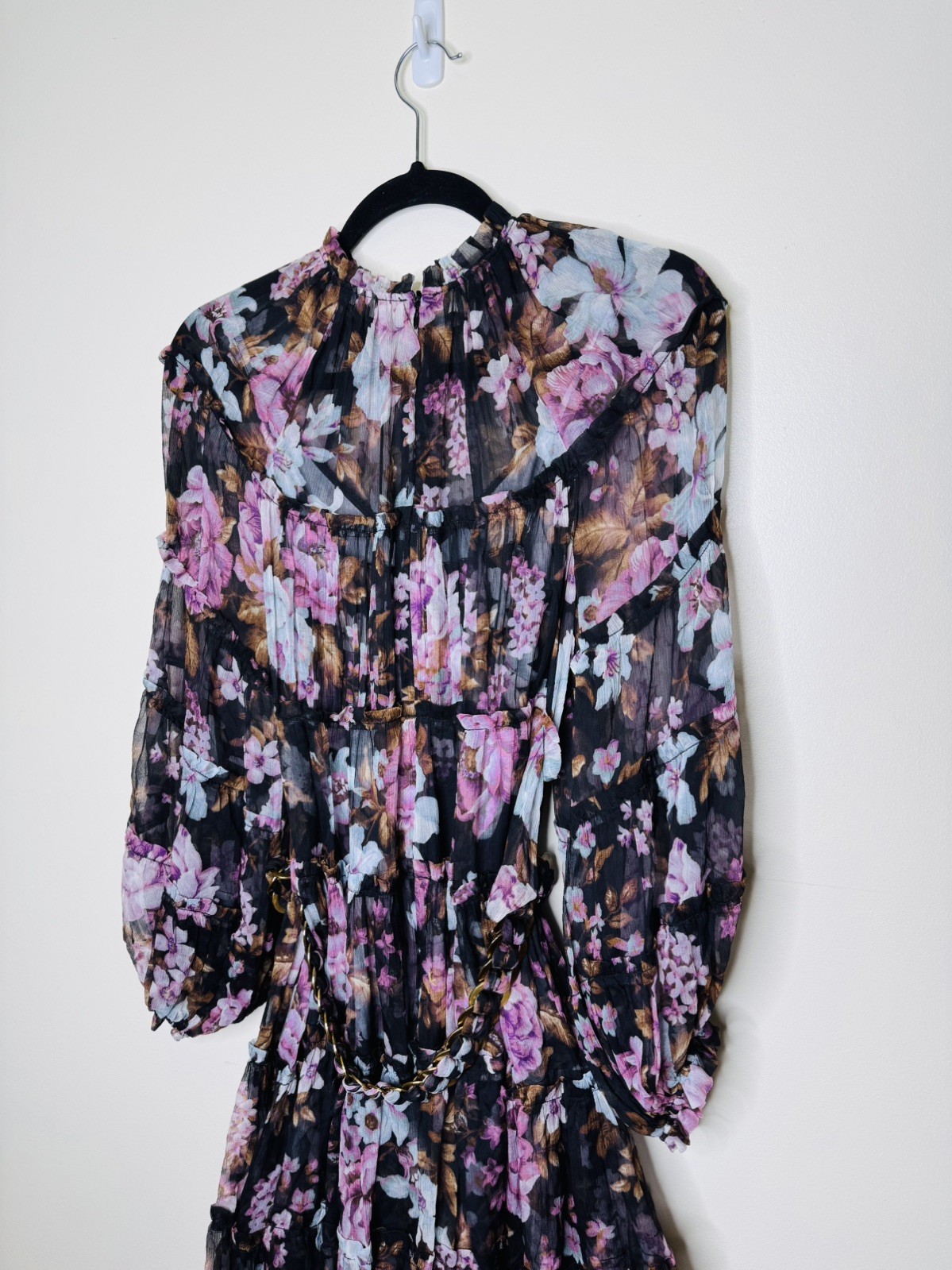 ZIMMERMANN – Charm Tiered Mini Dress – Size 1 (M) / AU 10 / US 6
