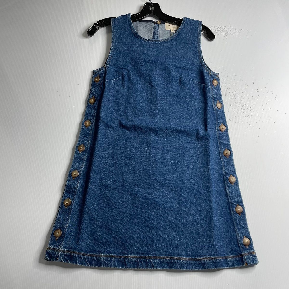 SEZANE SEZANE Nicila Shift Dress Women’s Size US 4 Blue Denim