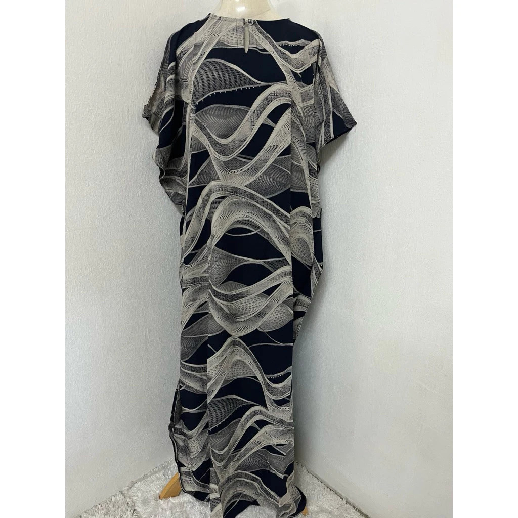 100% Cotton Kaftan, Original Batik from Terengganu / Maxi Cotton Batwing dress