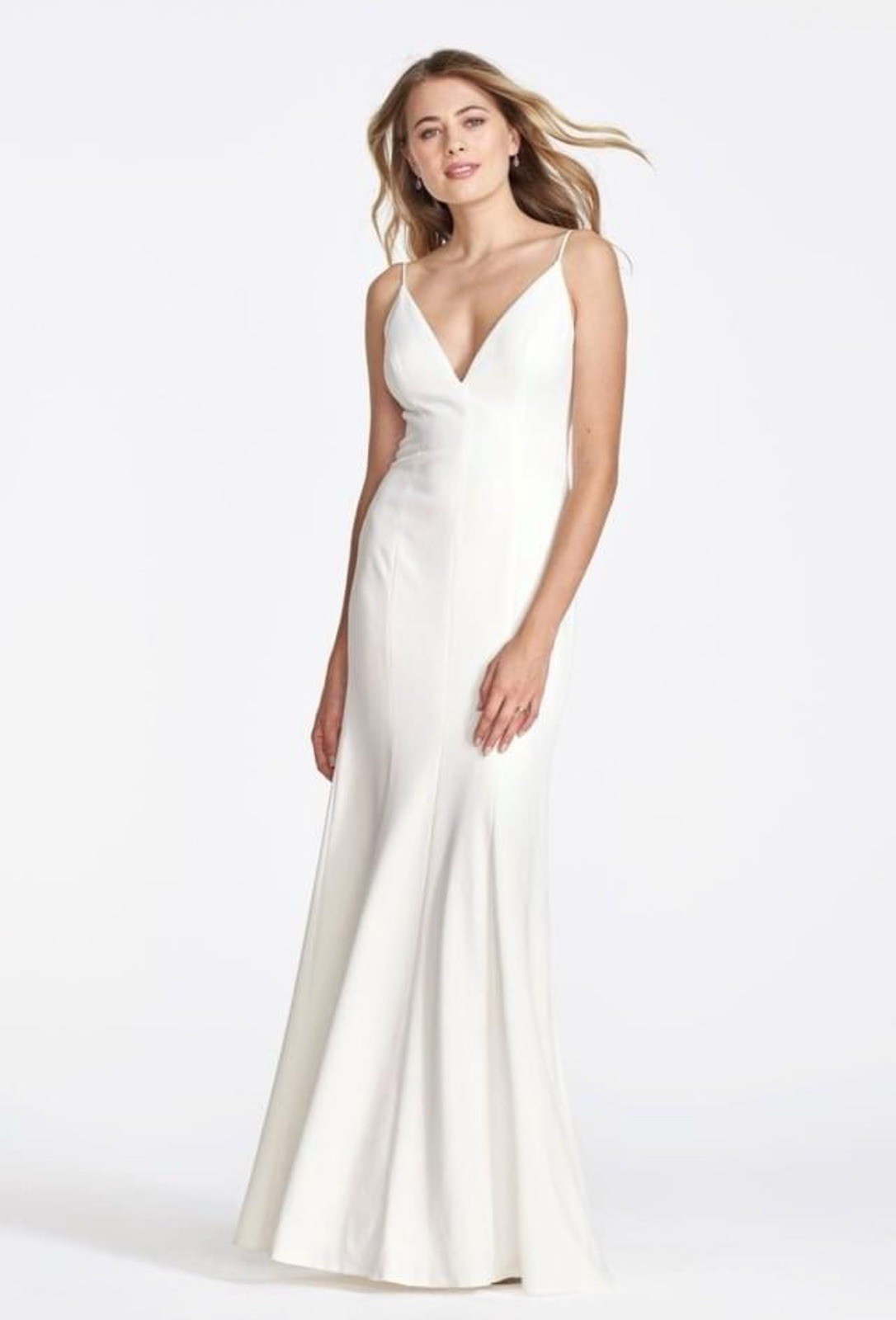 WATTERS Gazelle Gown / Bridal / Bridesmaid / Prom / Evening – ivory – Sz 6 NWT