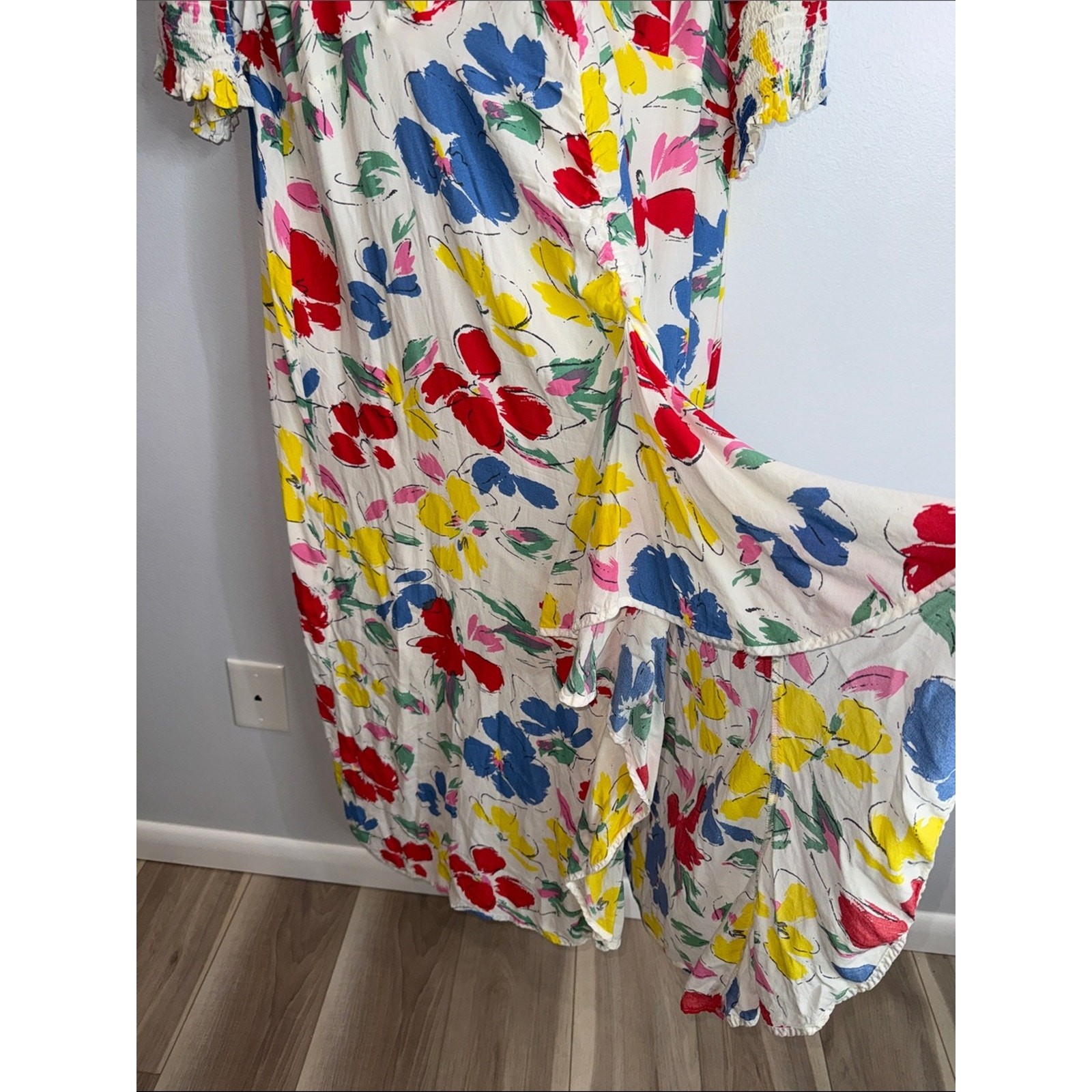 Rixo x Target mock neck floral plus size midi dress size 20/22