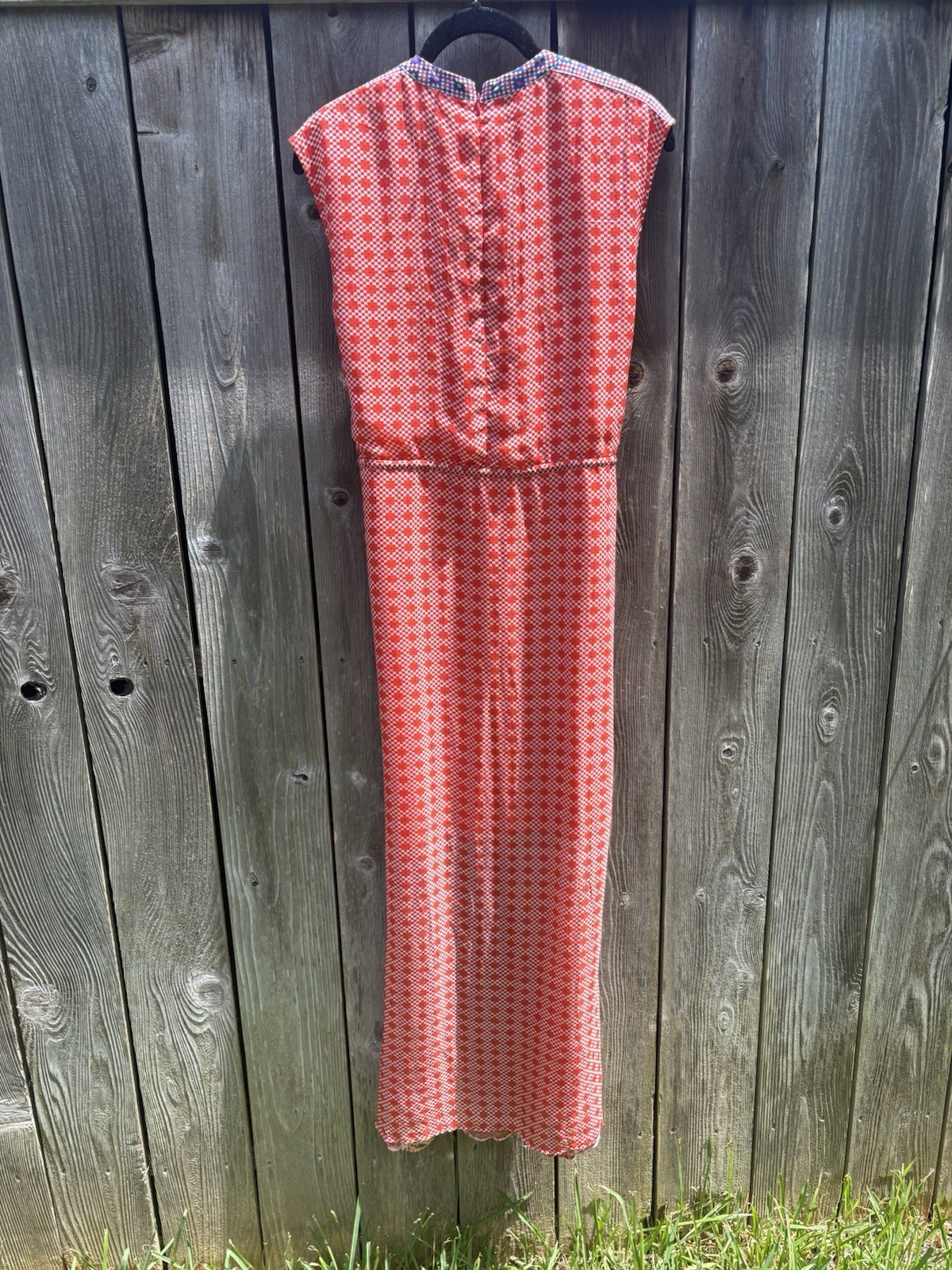 NWT $198.00 Anthropologie Patchworked Sol Maxi Dress By Tanvi Kedia size large