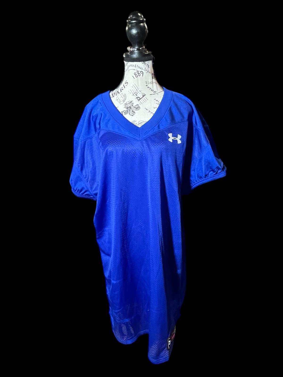 Bold Blue Under Armour Jersey Dress—XXL Athletic Flow.