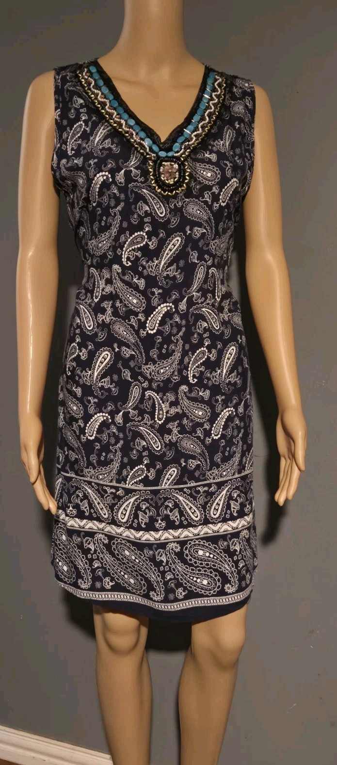 Step In Style Women’s Size S/M Sleeveless Dress NWT