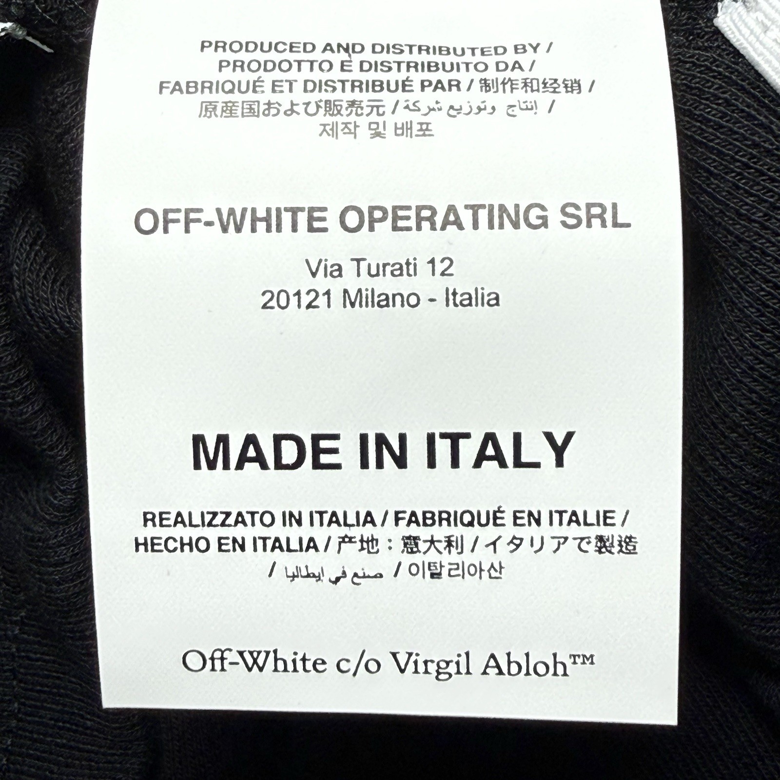 Off-White Women’s Off Stamp Basic Rib Dress in Black Size IT 40 / US 4