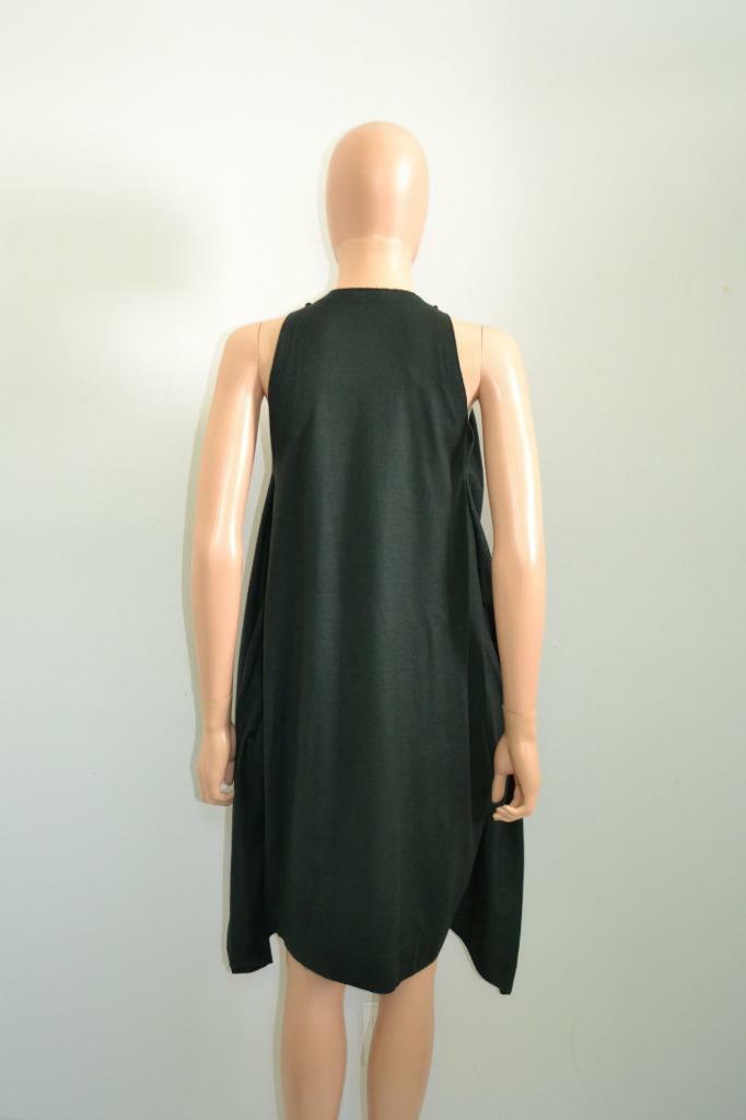 Bottega Veneta Dark Green 100% Wool Tunic/Dress Size 38/US 2
