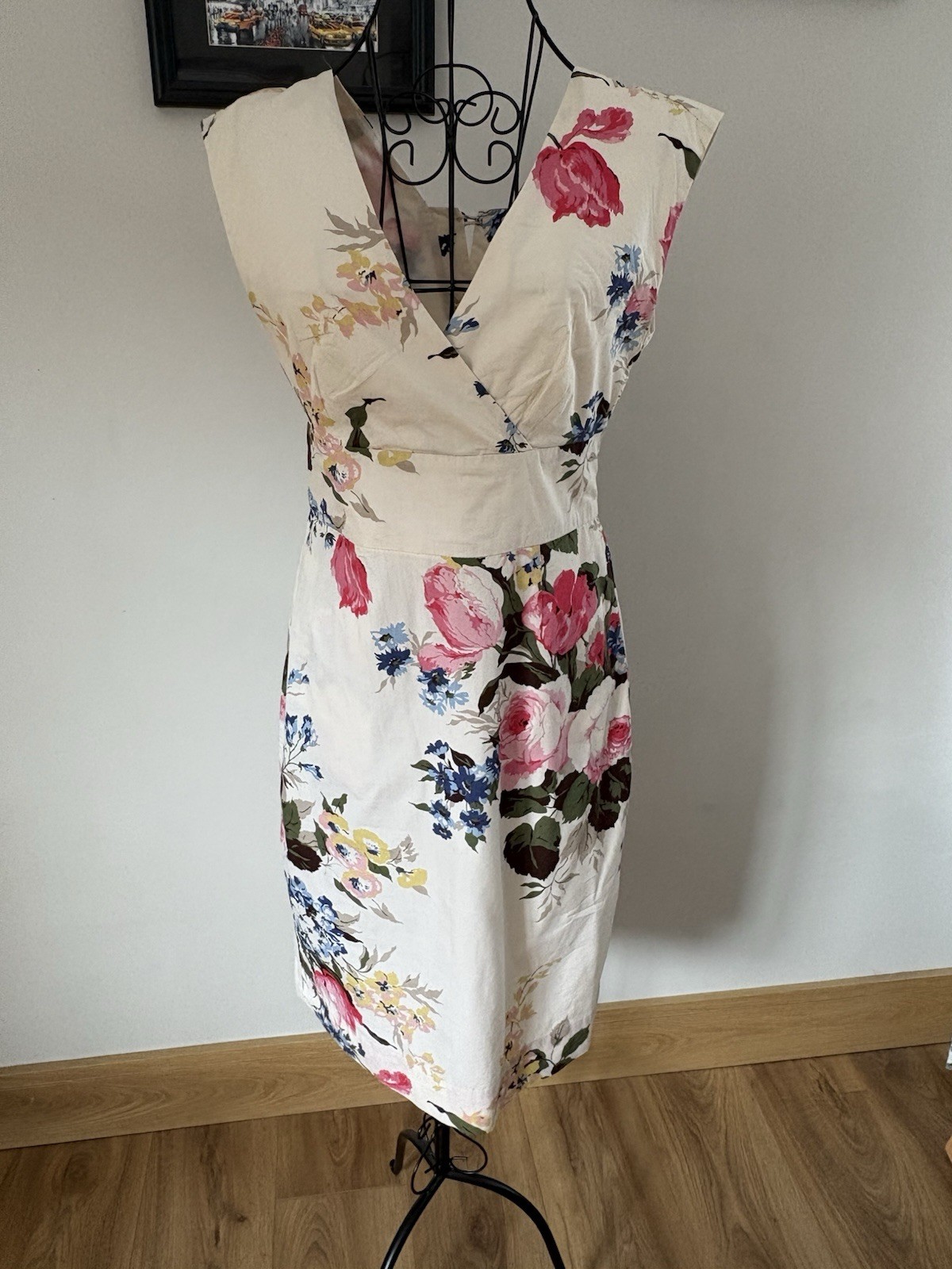 Joules Women’s Floral Dress In Size 10 Length 38 Inches