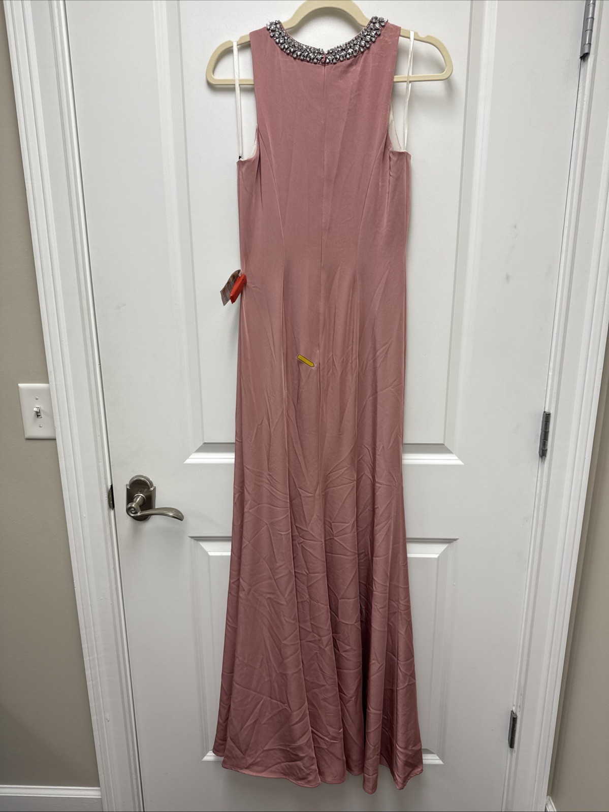 Mac Duggal Size 0 Pink 49093 Embellished Neck Trumpet Prom Formal Gown Dress
