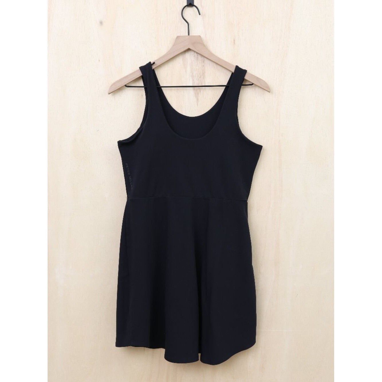 Peter Millar Nova Active Sleeveless Mini Dress Black Size Medium