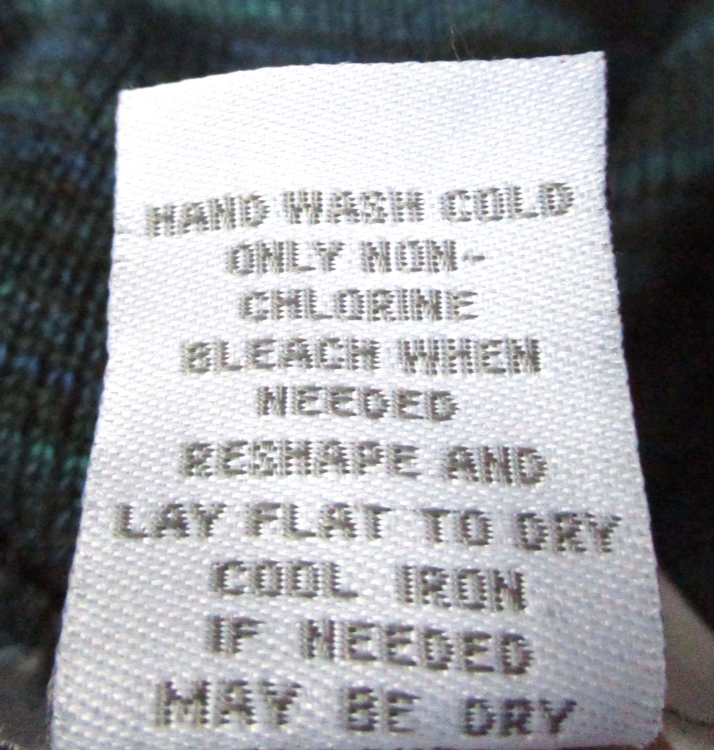 Soft Surroundings Marled Wool Blend Teal Blue Cowl Neck Sweater Dress Tunic MED