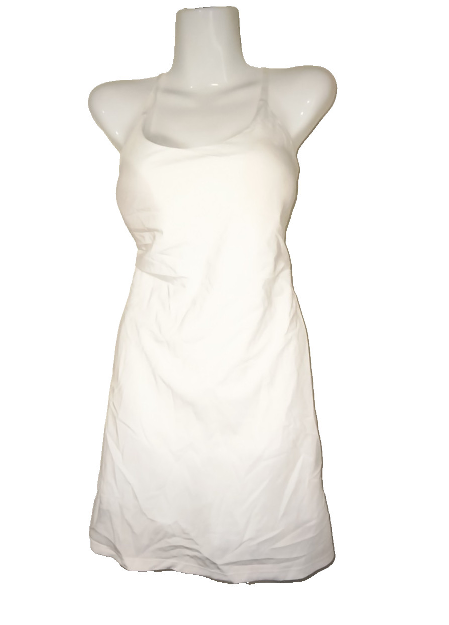 Ovruns Women’s White Strapless Bodycon Dress Size L W004