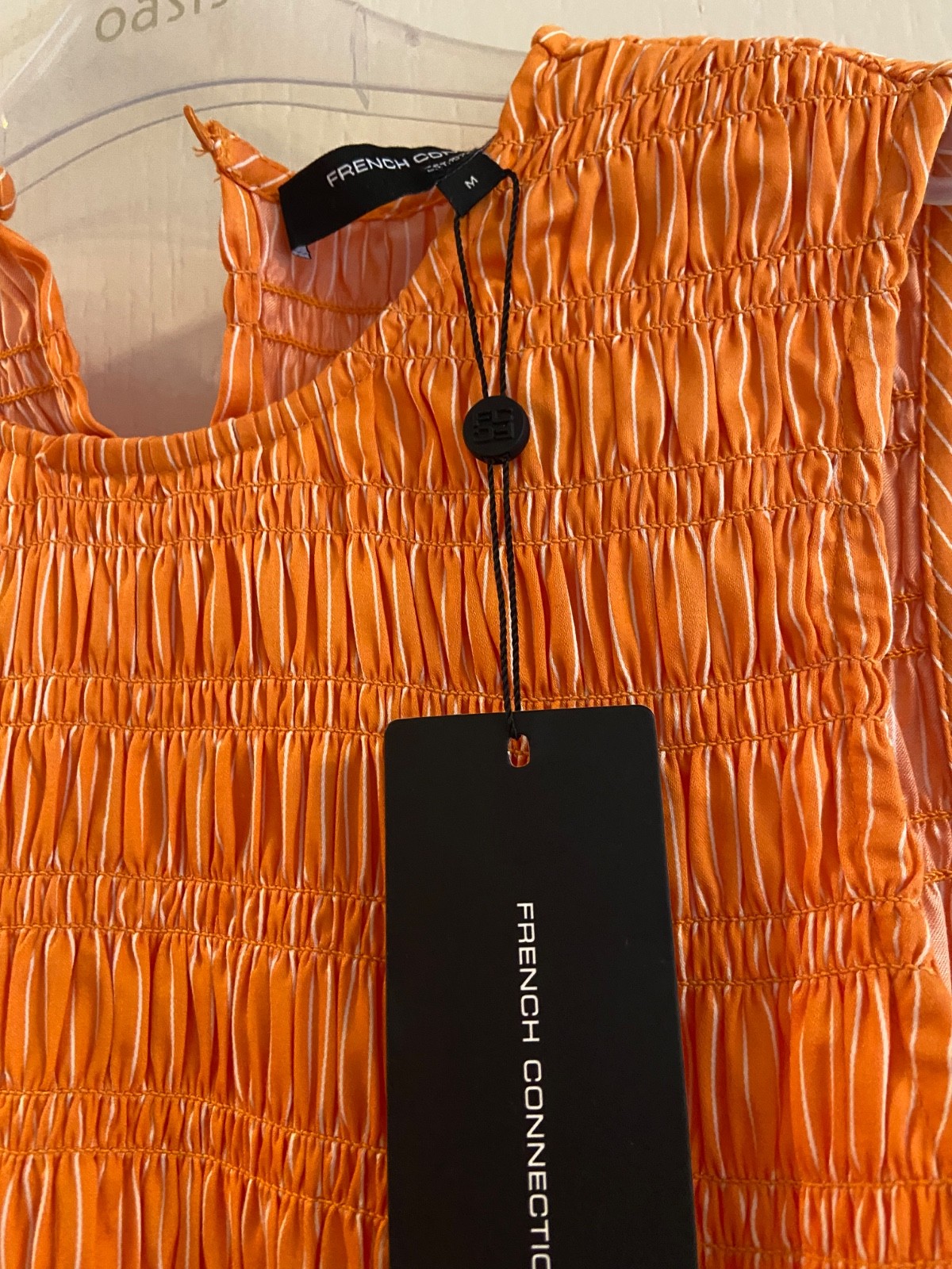 French Connection Orange Dress Size M