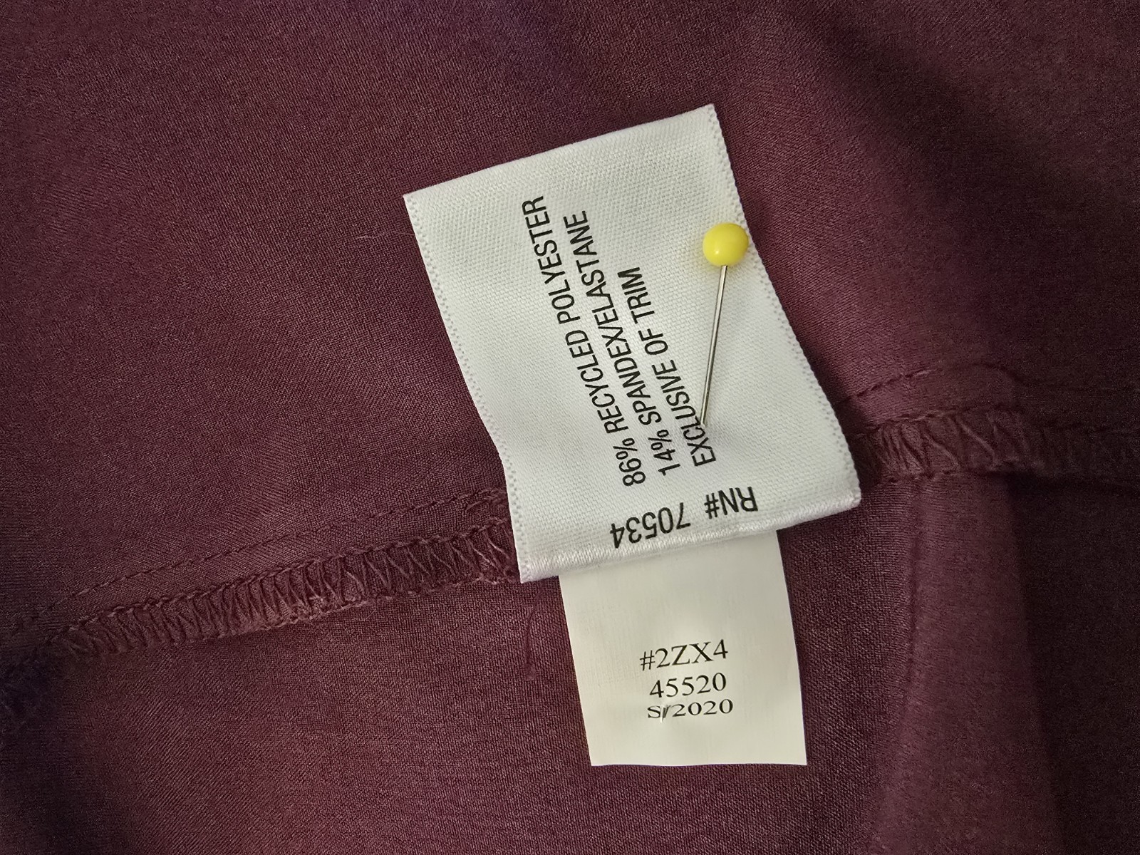 Orvis Pack & Go UPF 50 Drawstring Roll Tab Slv Dress M Stretch Travel Wicking