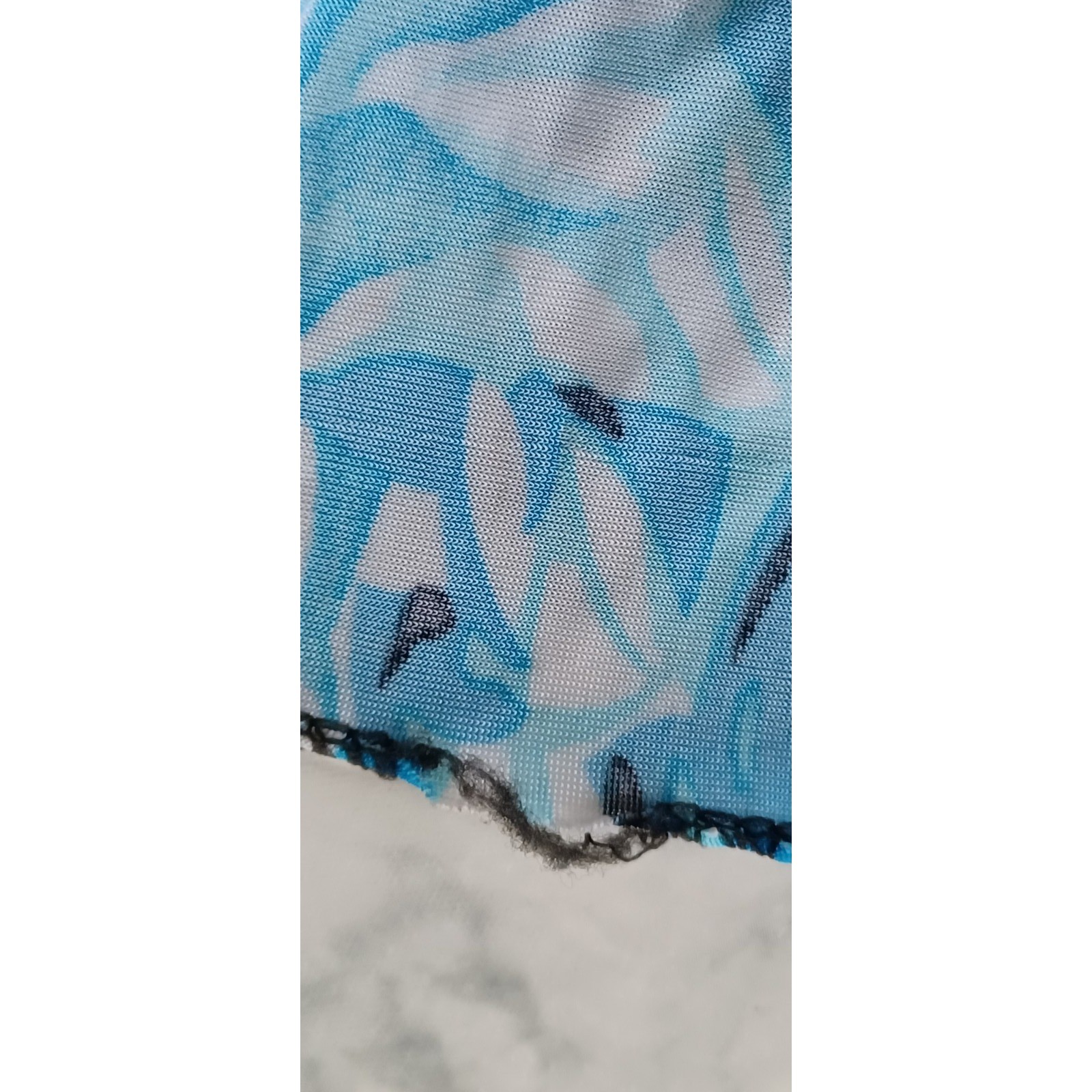 Sundress Medium Smocked Bust Floral Tropical Hippie Retro Classic Beach READ