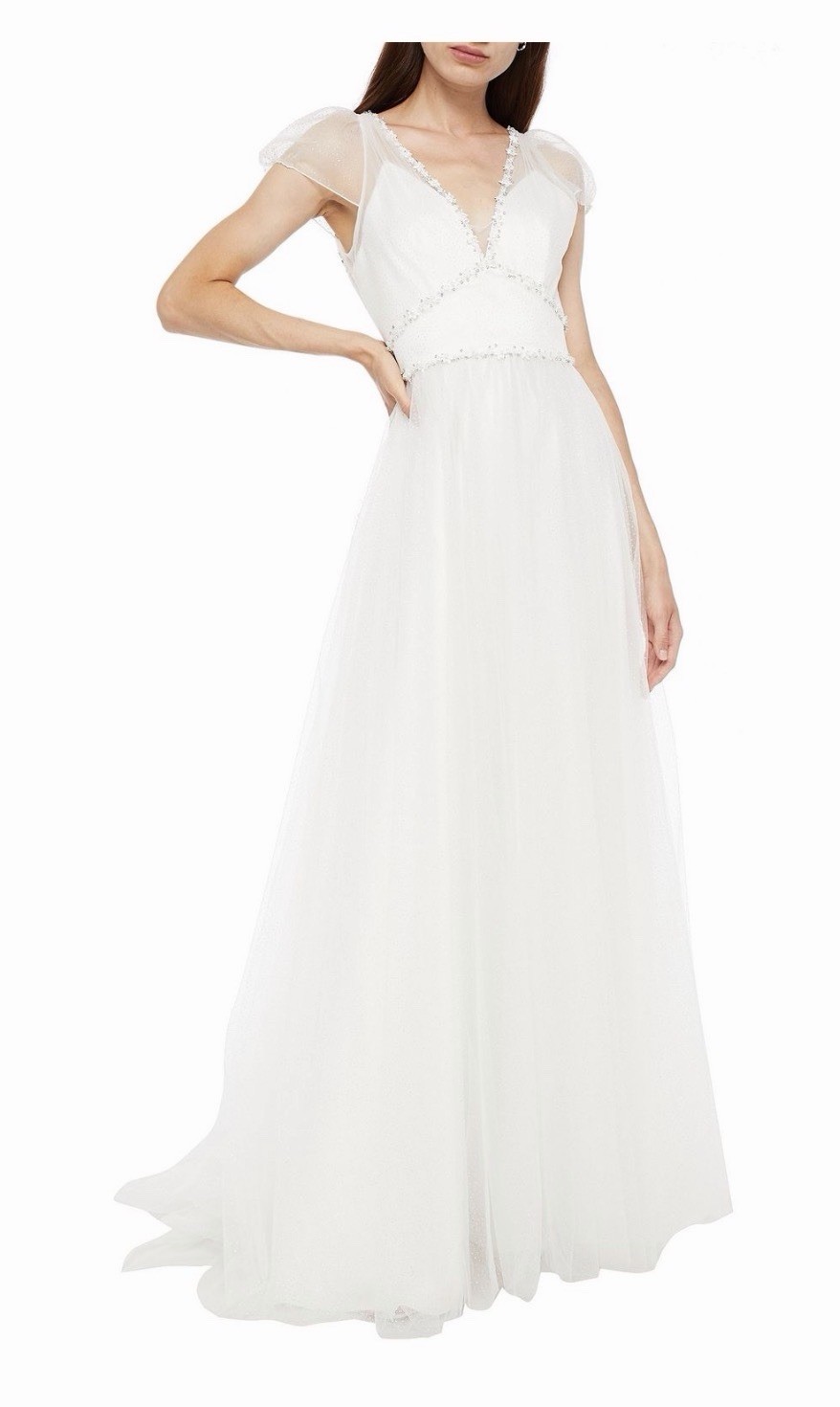 Jenny Packham Gardenia Embellished Glittered Tulle Bridal Dress NEW UK8,10,12,16