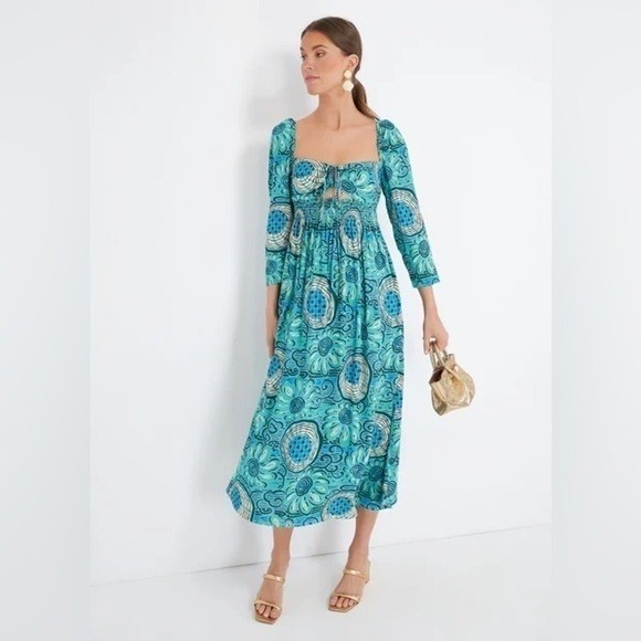 RHODE Phoenix Maxi Printed Dress size 0