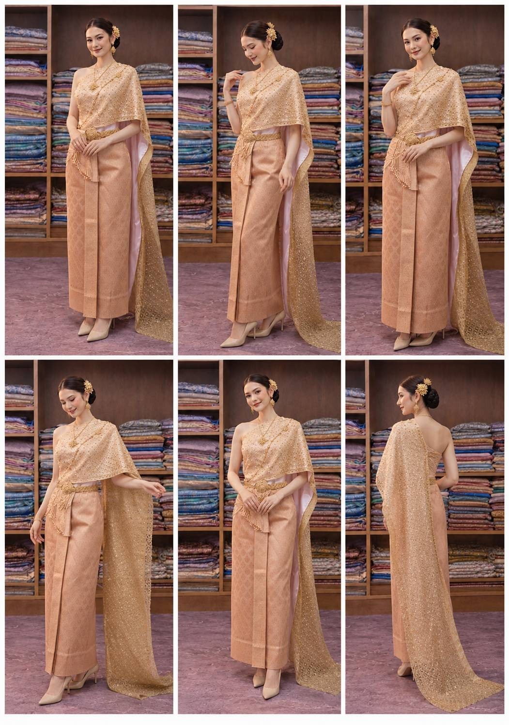 Perfect for weddings, cultural ceremonies, temple events, performances, photosho
