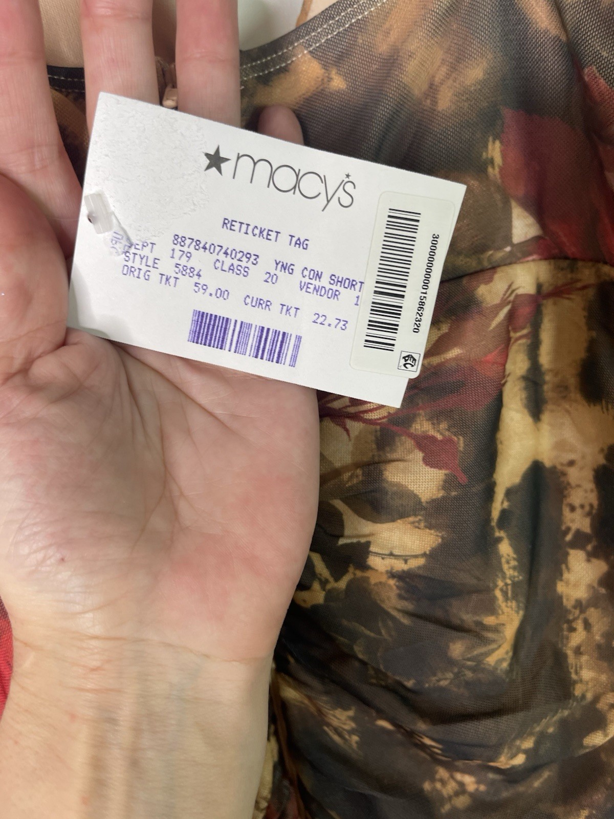✨ KATIA RAE Junior Floral Animal Print Cowl Neck Midi Dress