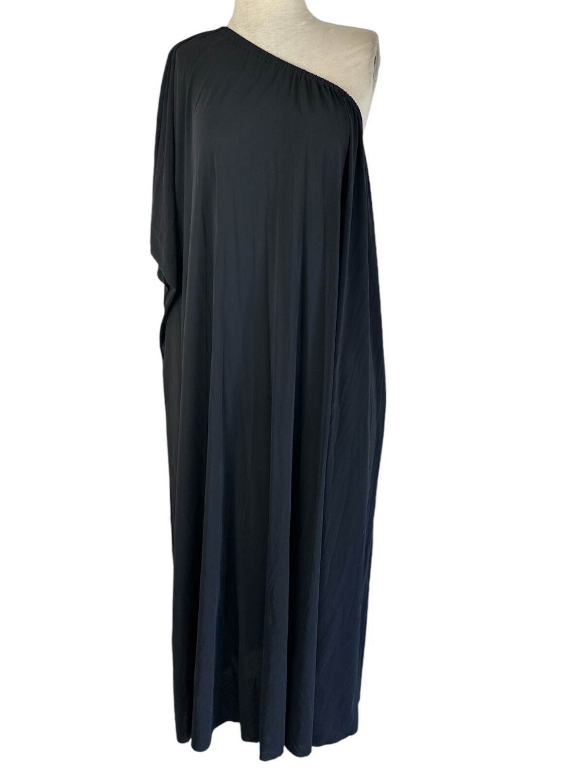 ERES Georgie One Shoulder Long Dress in Noir 3 New Womens Maxi Gown