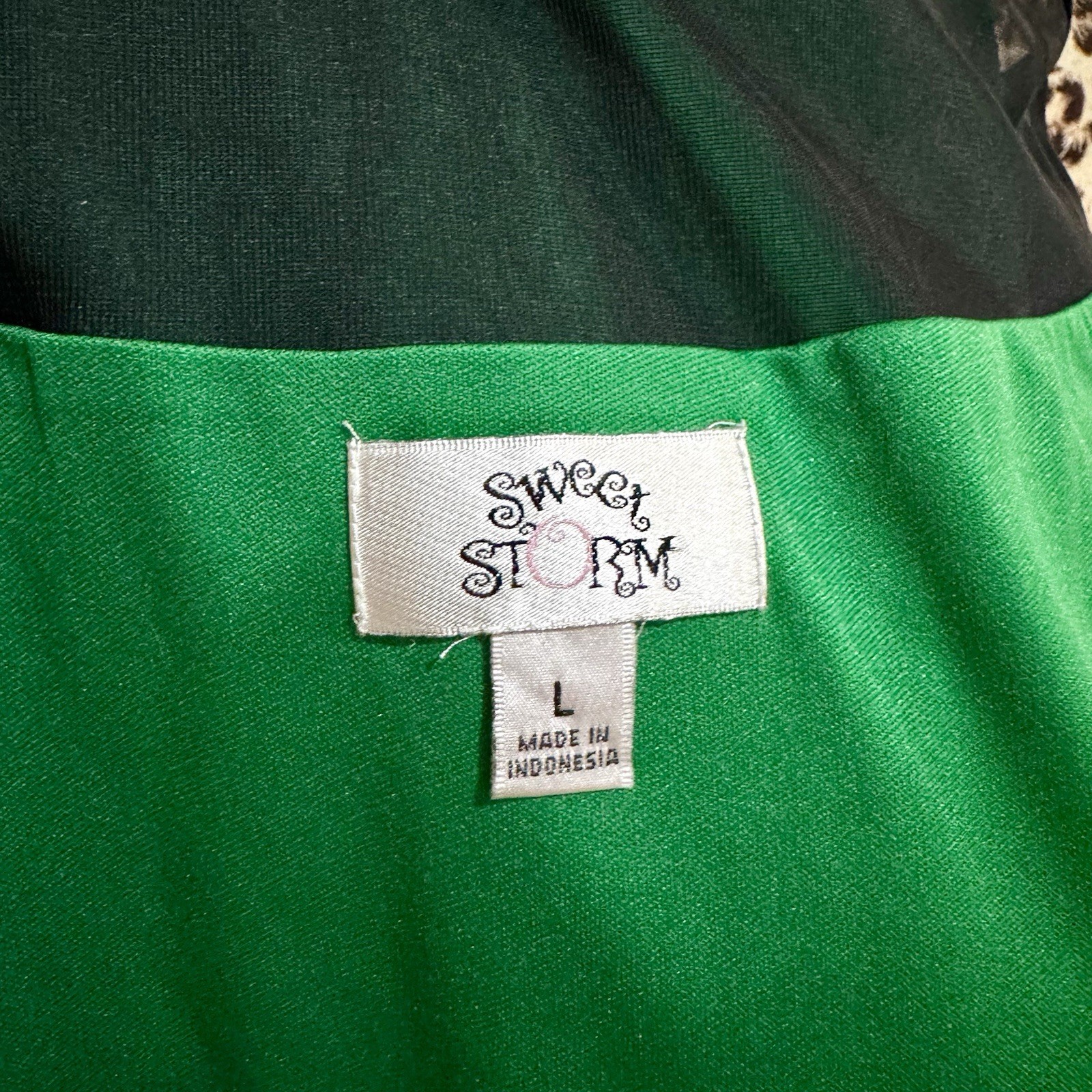 Sweet Storm Green Ruched Sleeveless Bodycon Mini Dress Cowl Neck Size L