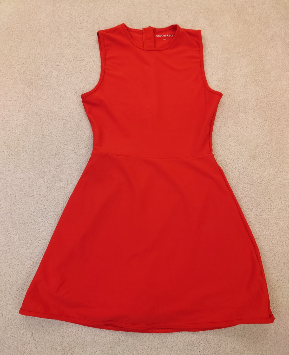 Weworewhat Revolve Red Sleeveless Mini Active Dress Tennis Women’s Size Medium