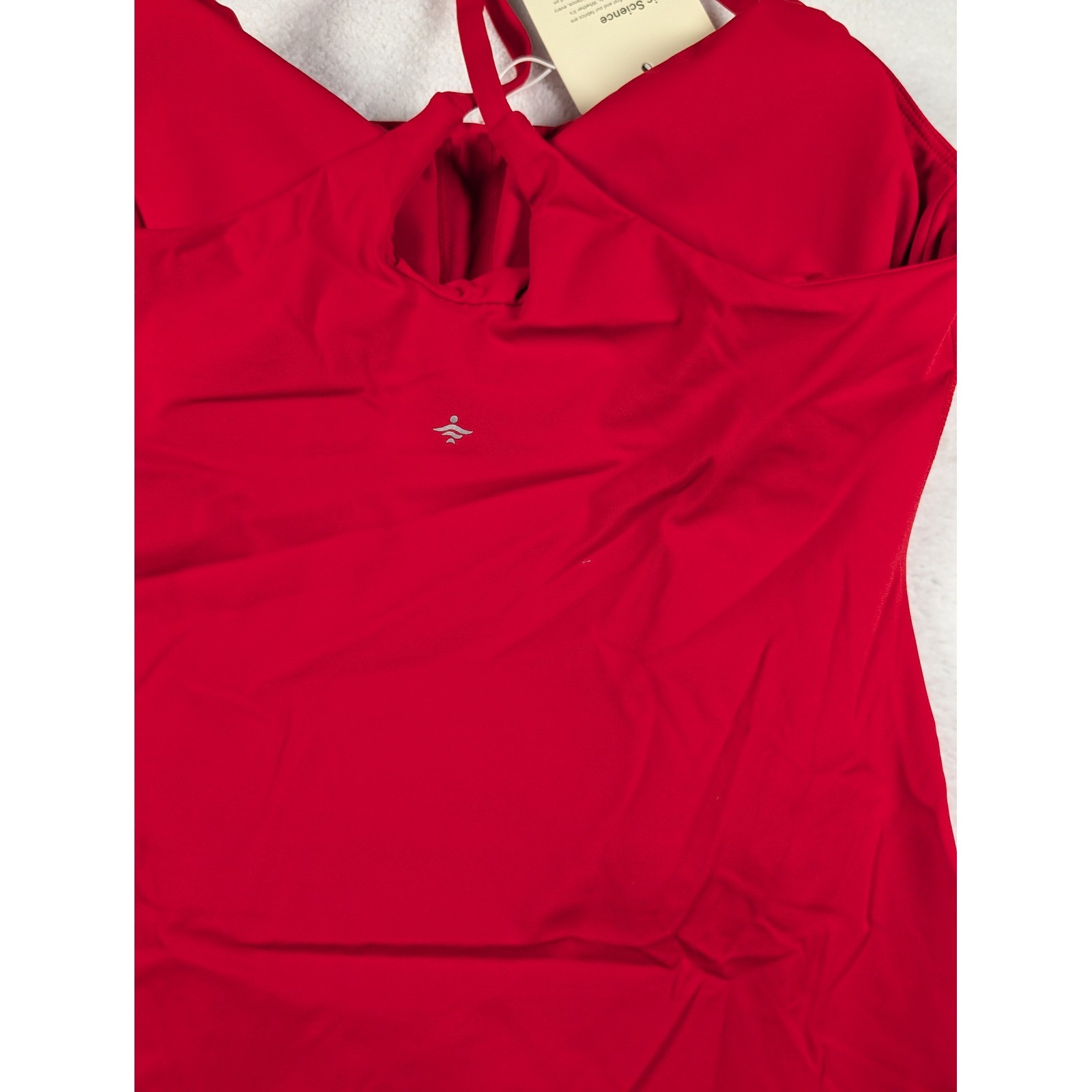 Halara Activity Dress Red Medium Long Built-in Shorts Pocket NWT Tenniscore Golf