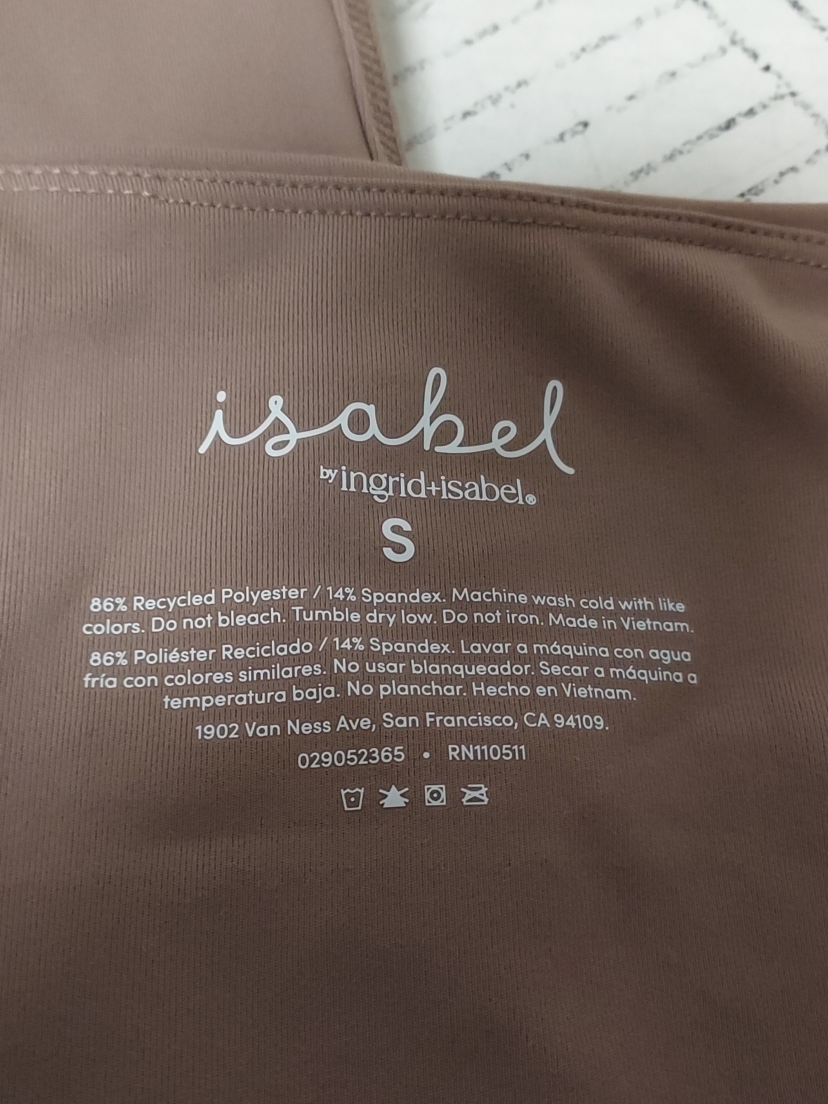 🥥 Isabel Maternity by Ingrid & Isabel Slit Active Midi Dress Size S🆕️