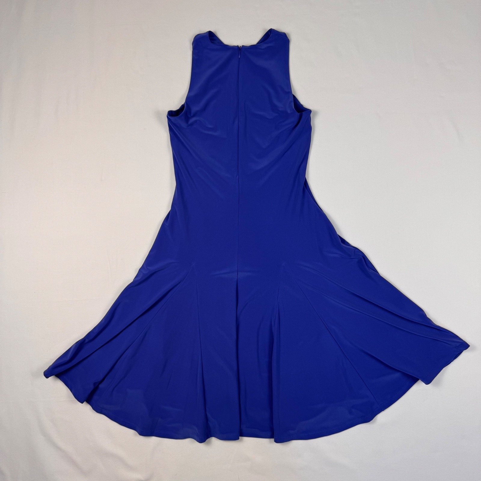 Lauren Ralph Lauren Purple Sleeveless Pleated A-Line Dress – Size Small
