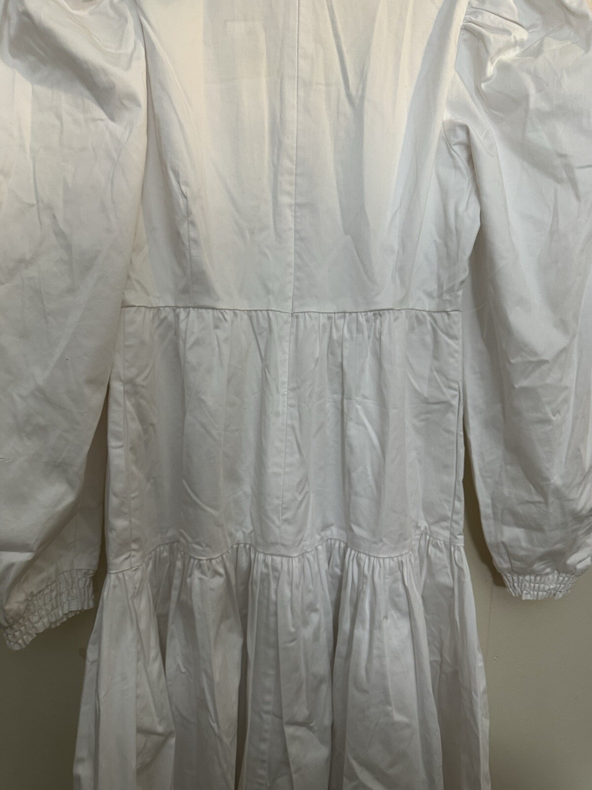 Danielle Bernstein Size Medium Color 100 White Dress NWT
