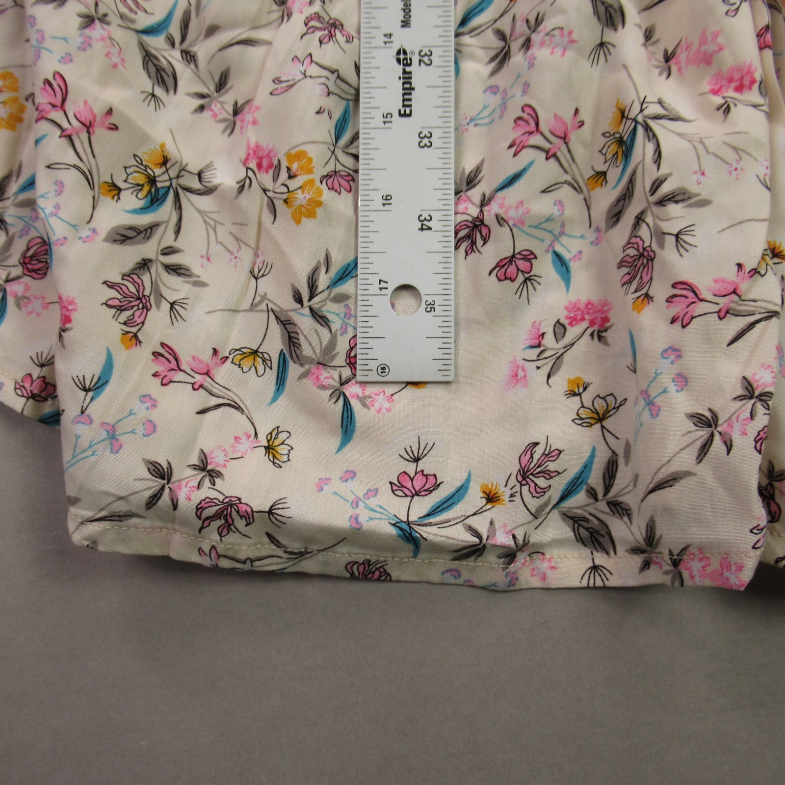 Elf Dress Womens Medium Sleeveless Lightweight Crew Neck Floral Casual