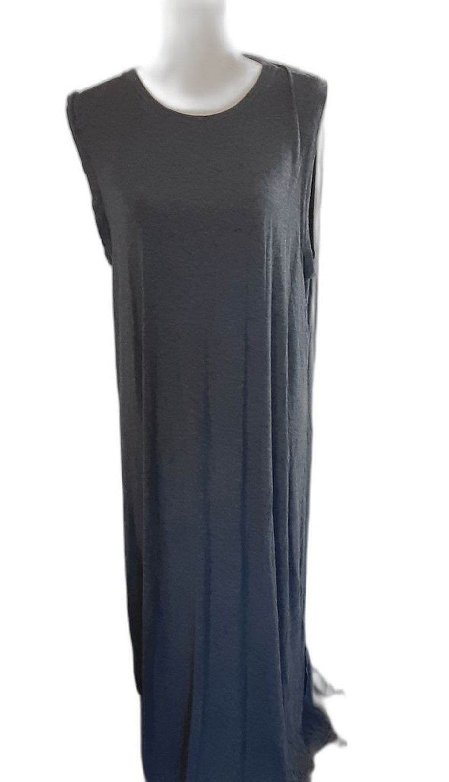 New without tags Daily Ritual super soft gray sleeveless maxi dress casual beach