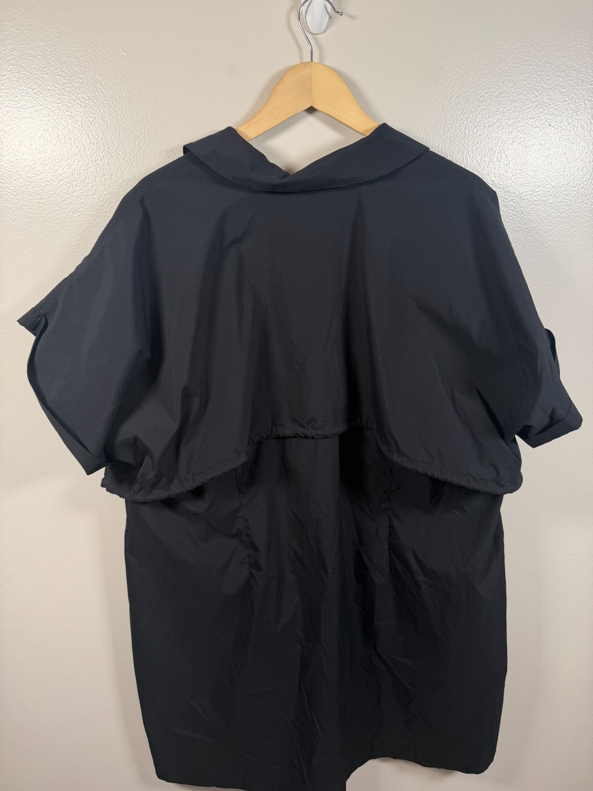 Athleta Topspin Dress Size 2X Black Travel Athleisure Active Sporty Casual