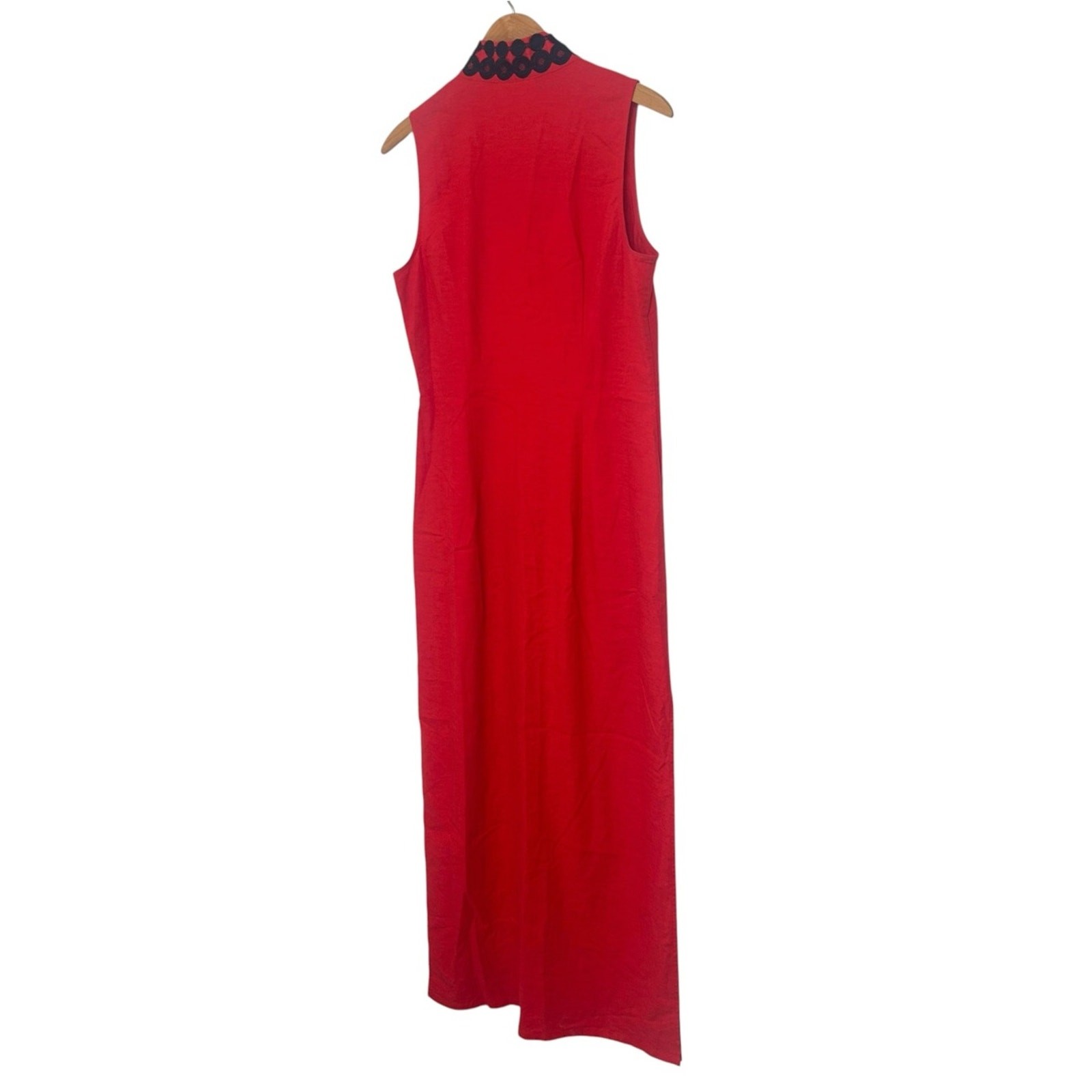 Sail to Sable Red Maxi Dress Sz M