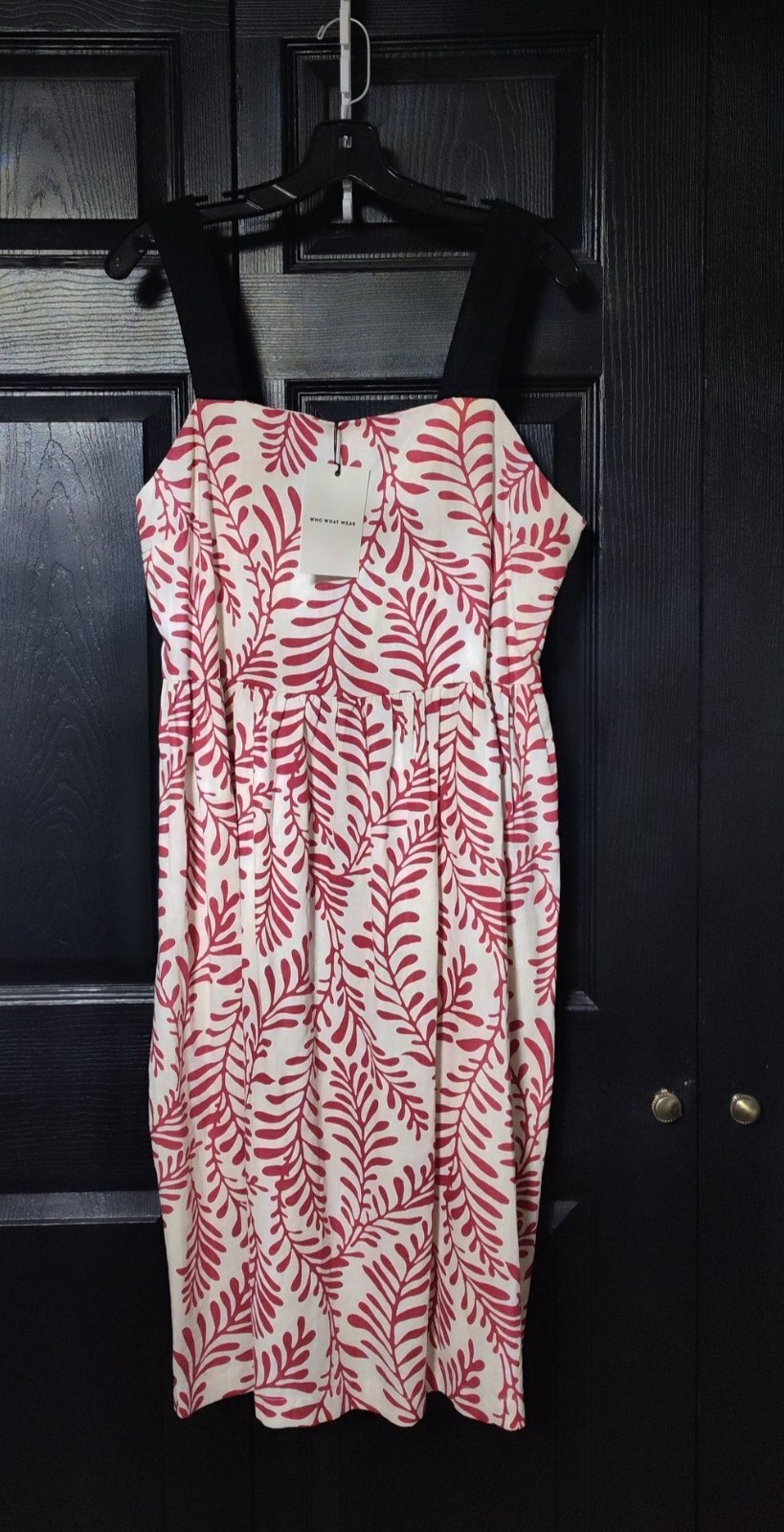 Who What Wear ~ Linen Blend Summer Dress ~ Target ~ NEW w/Tag Size “Large”