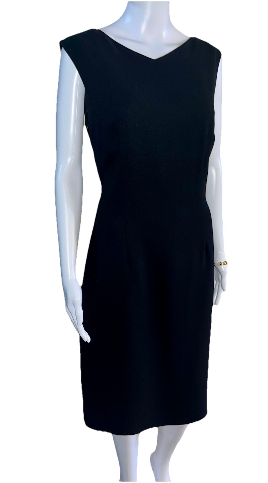 Kasper Brown Blazer & Black Casual Corner Dress Suit Size 8 Mixed Separates