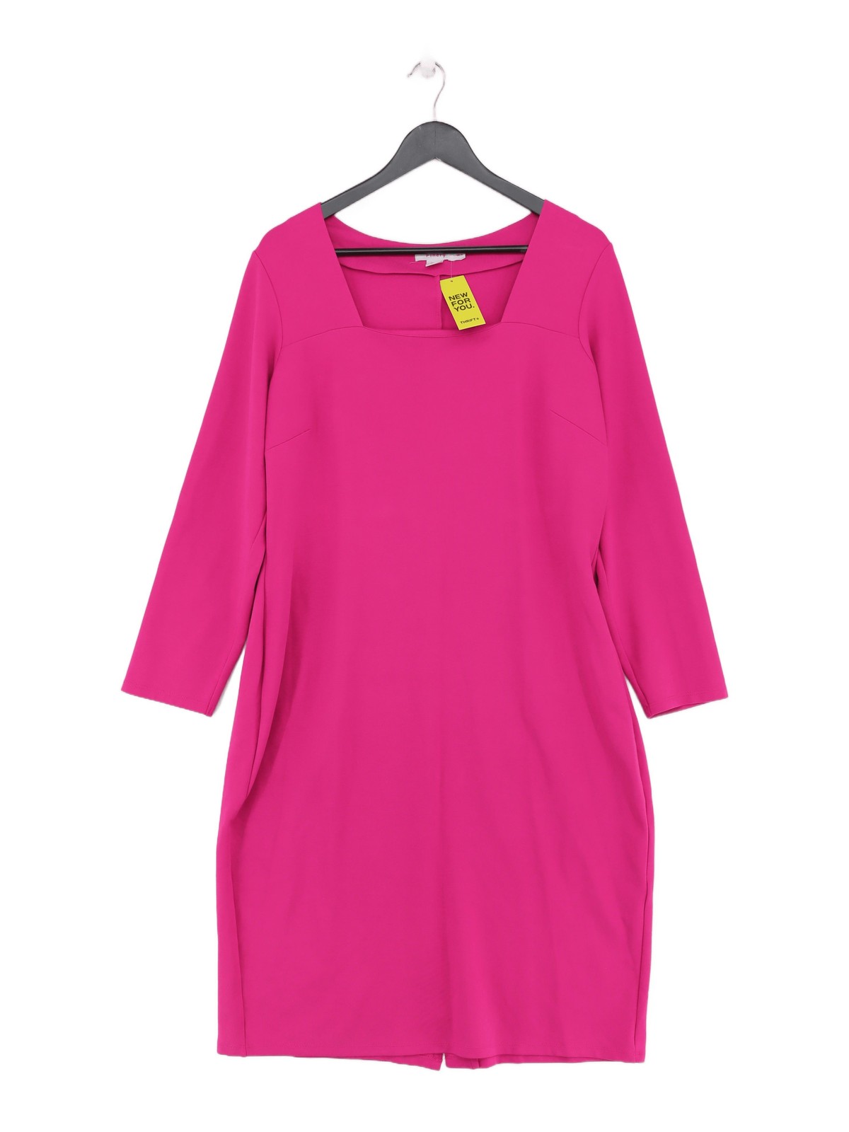 Finery Jumper Midi Dress UK18 in Pink
