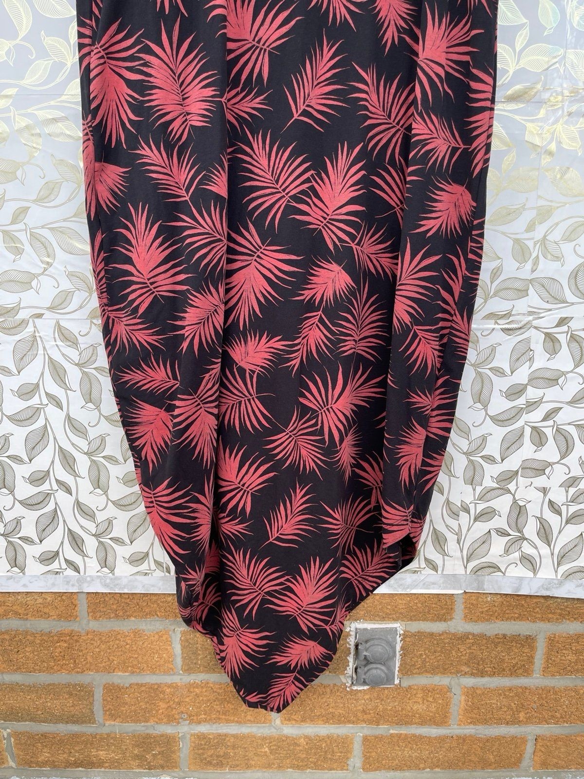 Universal Standard Palm Leaf Cocoon Dress M 18/20 Plus Tropical Vacation