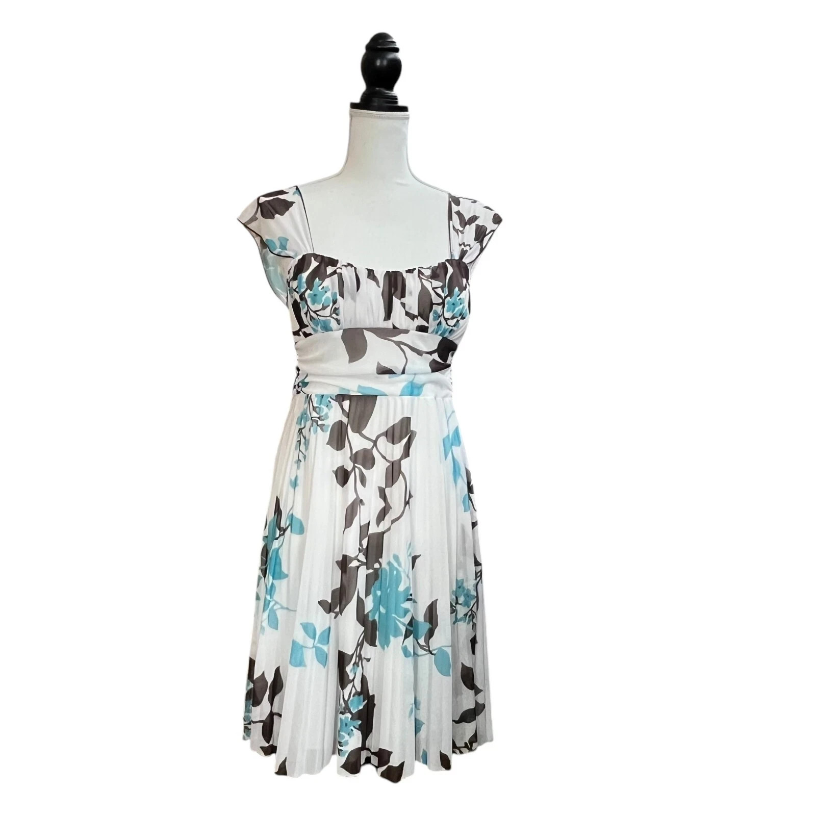 Speeckless Women’s Large Multicolored Floral Fit & Flare Dress Sleeveless