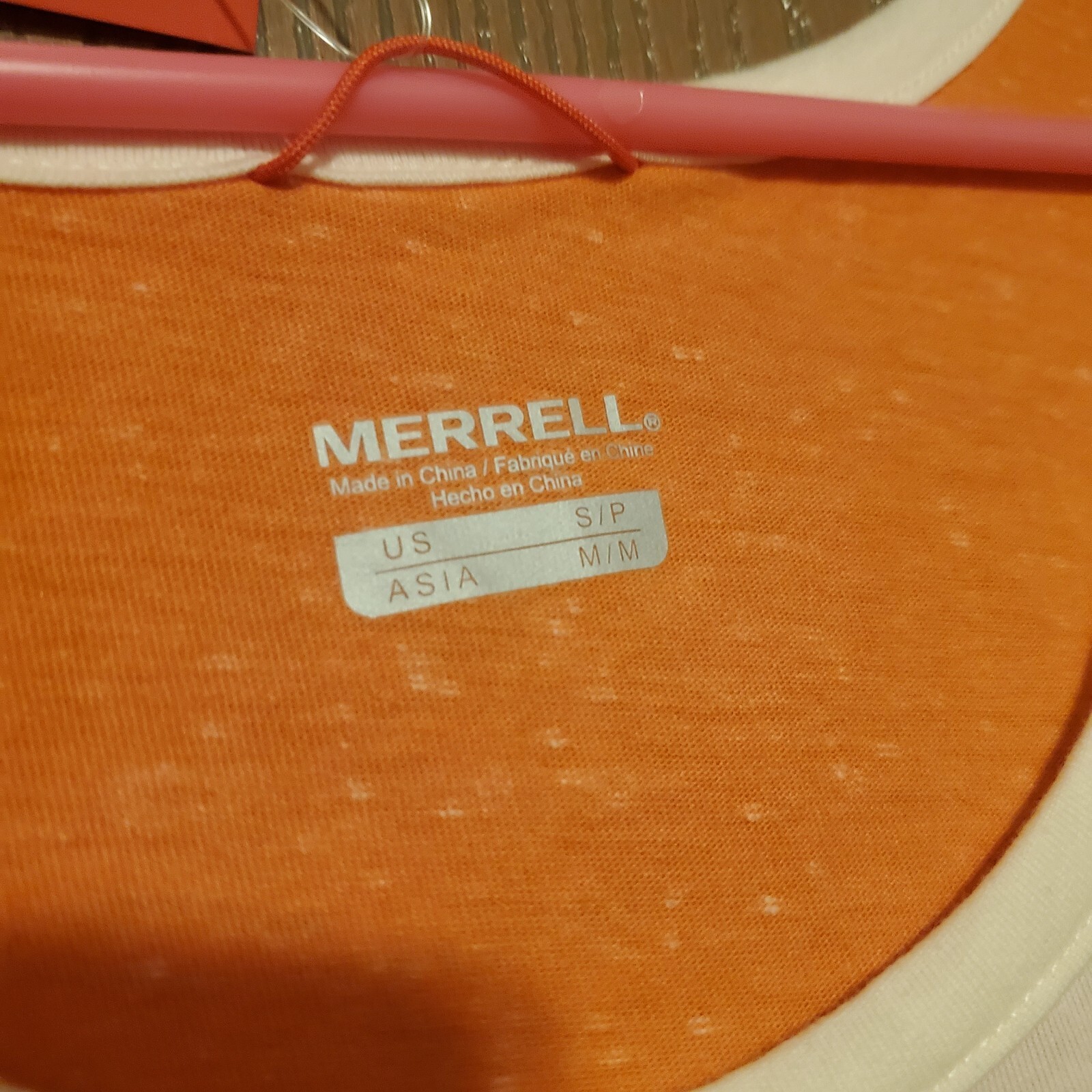 NWT Merrell Trailhead Tank Dress Size Small Orange Chalk Heather Orange Athletic
