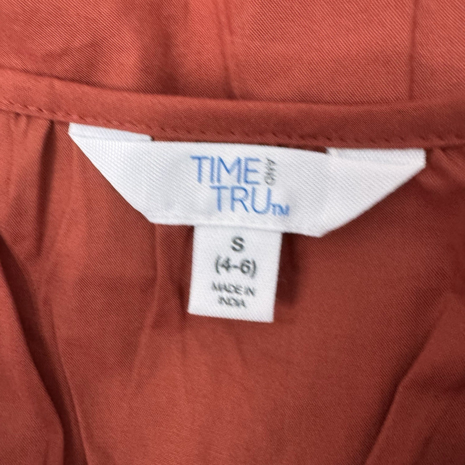 Time & Thru Brick Pockets Maxi Dress Womens Size S Casual Pull Over Strapy New