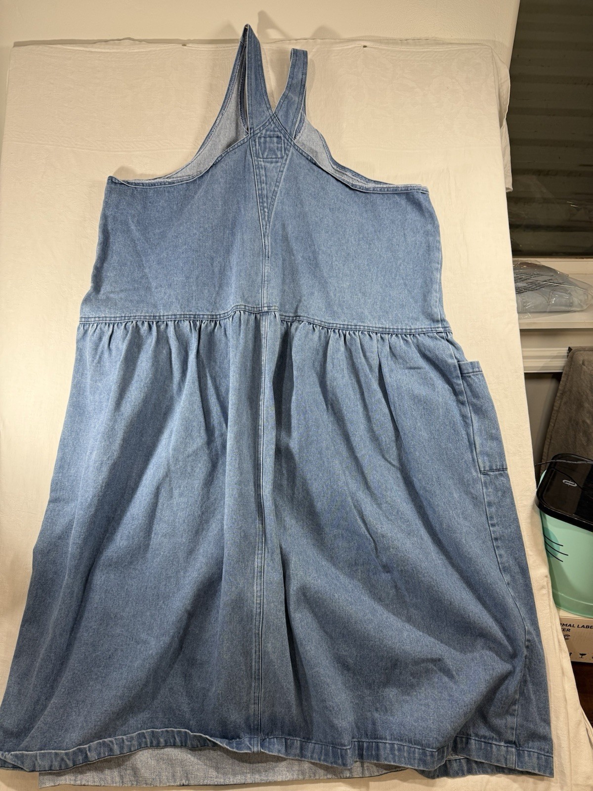 Sun Belt Denim Dress Womens Plus Size Denim Kipper Dress