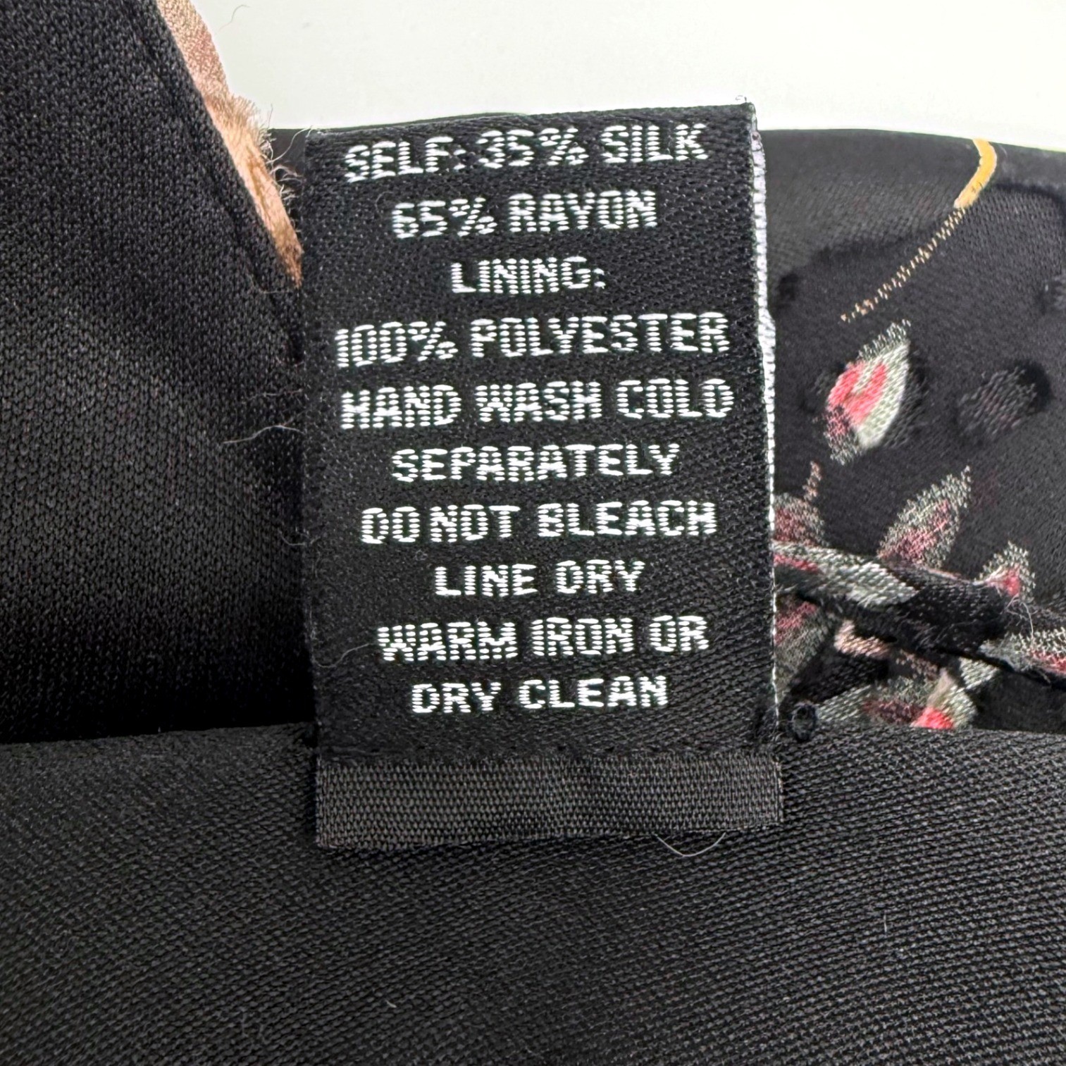 The Pyramid Collection Silk Blend Burnout Maxi Dress Black Size M Fairy Whimsy