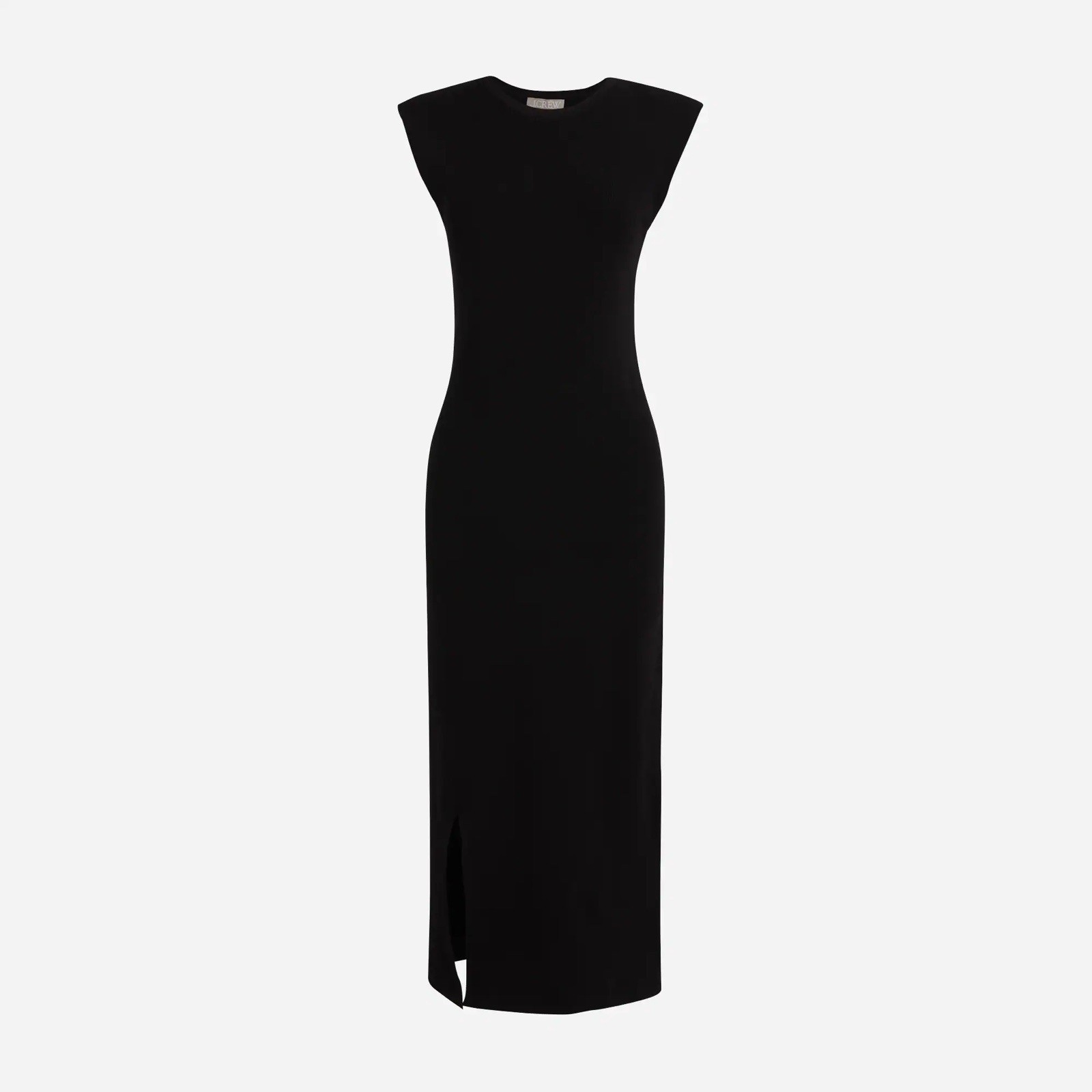 J. Crew Sleeveless Sweater Dress in Stretch Viscose Blend Black BY501 Classic