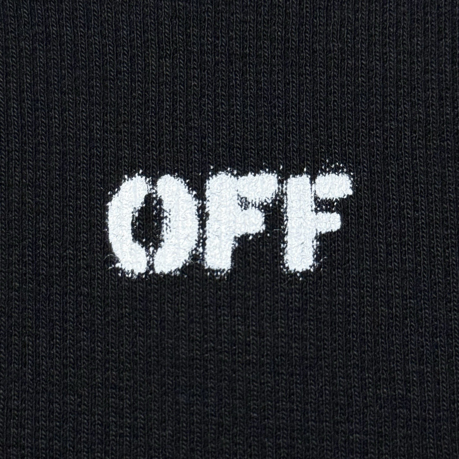 Off-White Women’s Off Stamp Basic Rib Dress in Black Size IT 40 / US 4